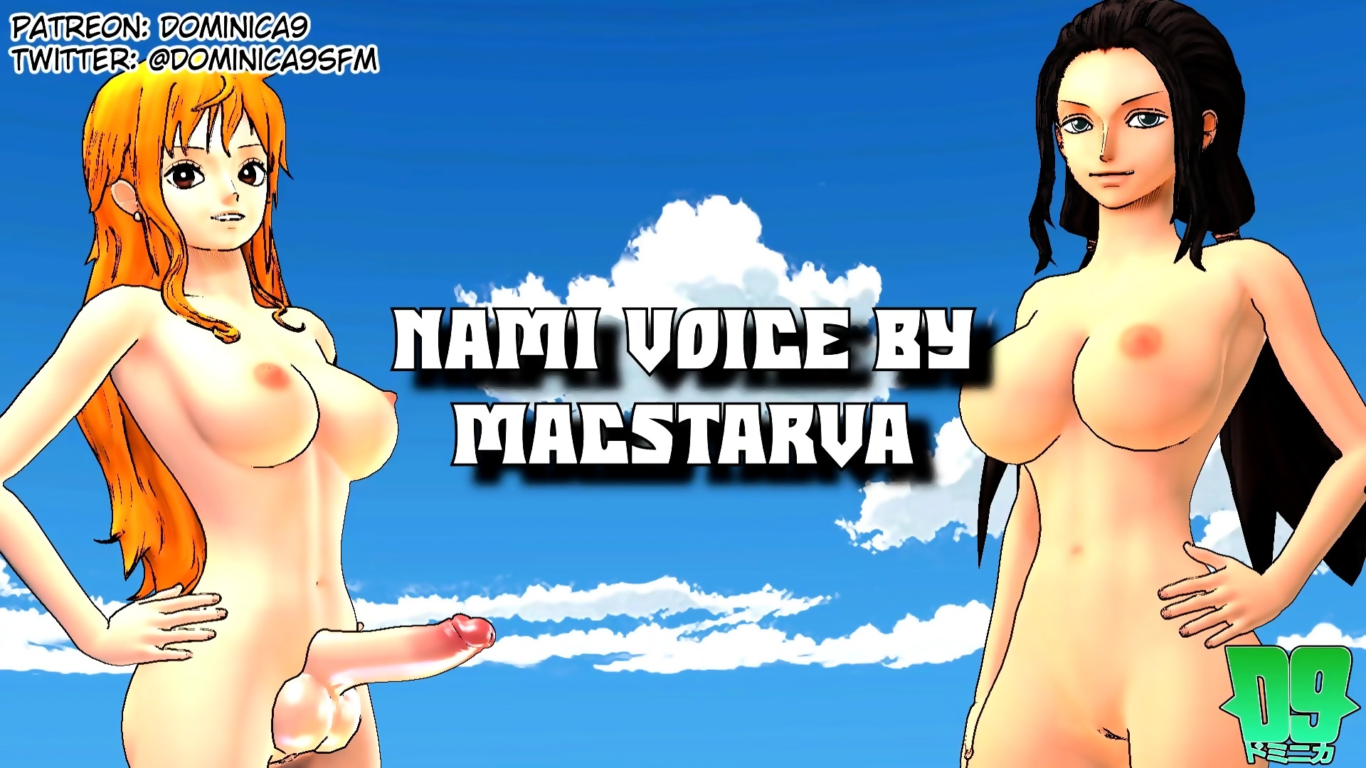 Nami Fucks Robin With Huge Futa Cock