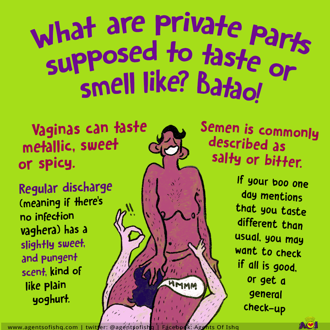 How To Smell And Taste Good Down There Agents of Ishq