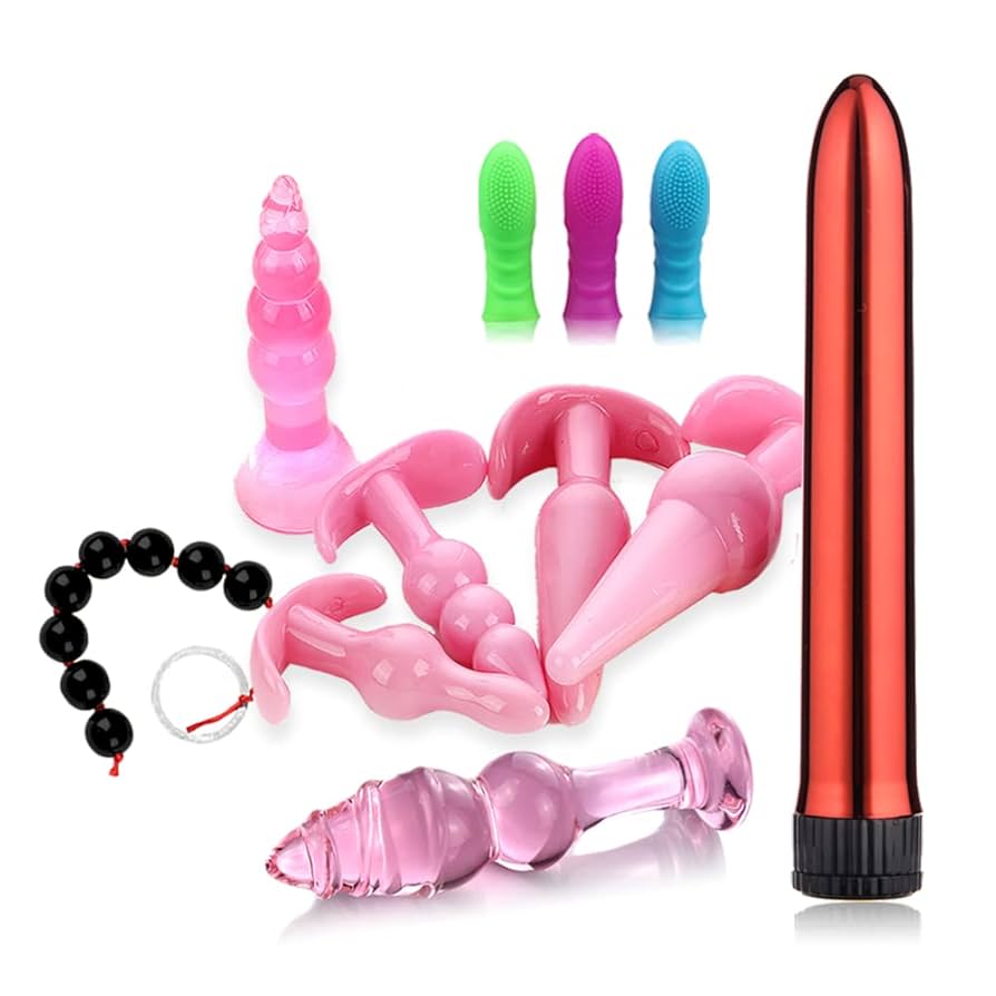 Anal plug training set débutant utilisateur avancé Prostate sex toys anal plug training kit : Amazon.fr: Hygiène et Santé