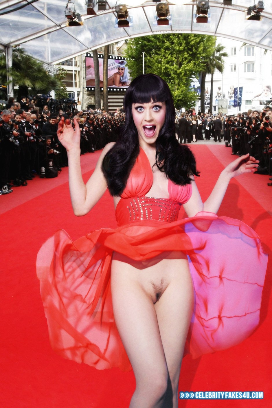 Katy Perry Upskirt Pussy Public Nudes Fake 001 Celebrity Fakes 4U