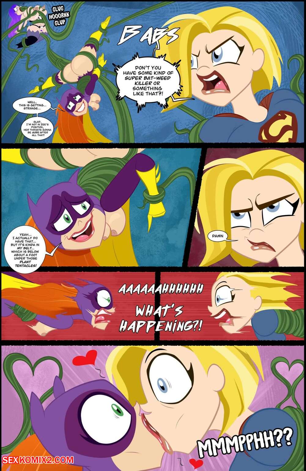 Porn comic DC Super Hero Girls. Tentacletime. Ameizing Lewds Sex comic super heroine babes