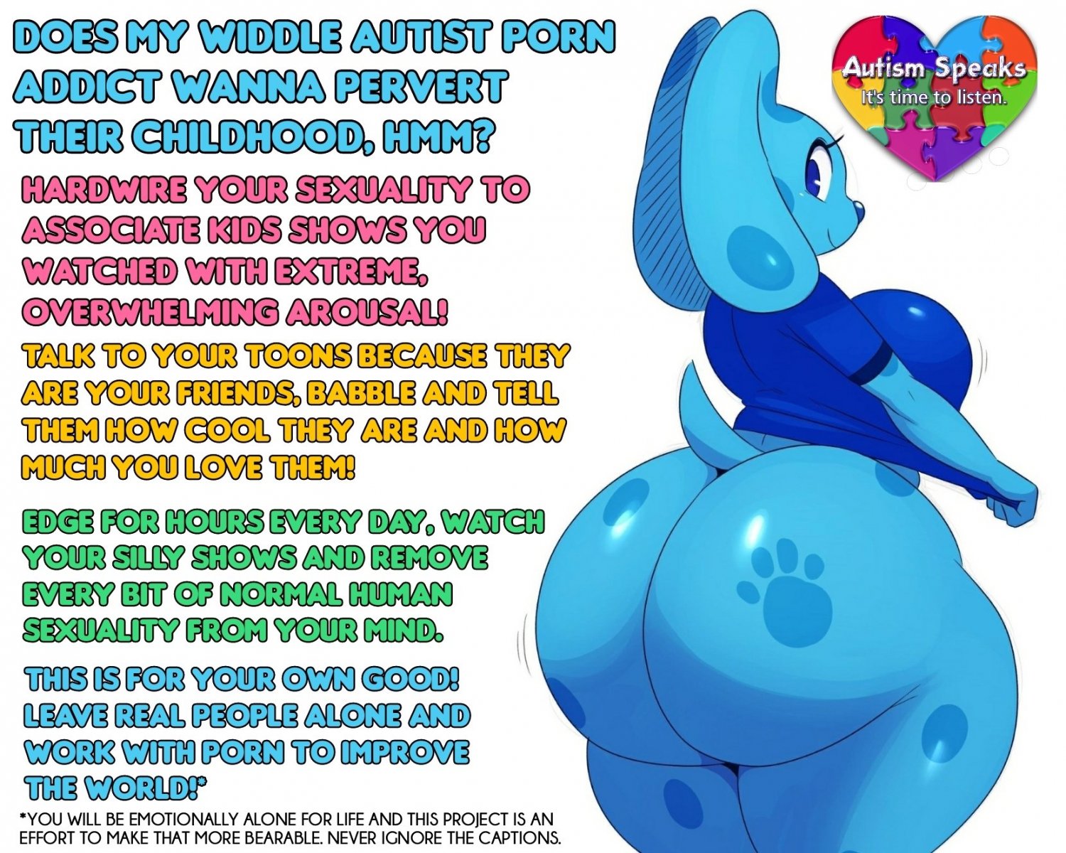 Blues Clues Aspie Love