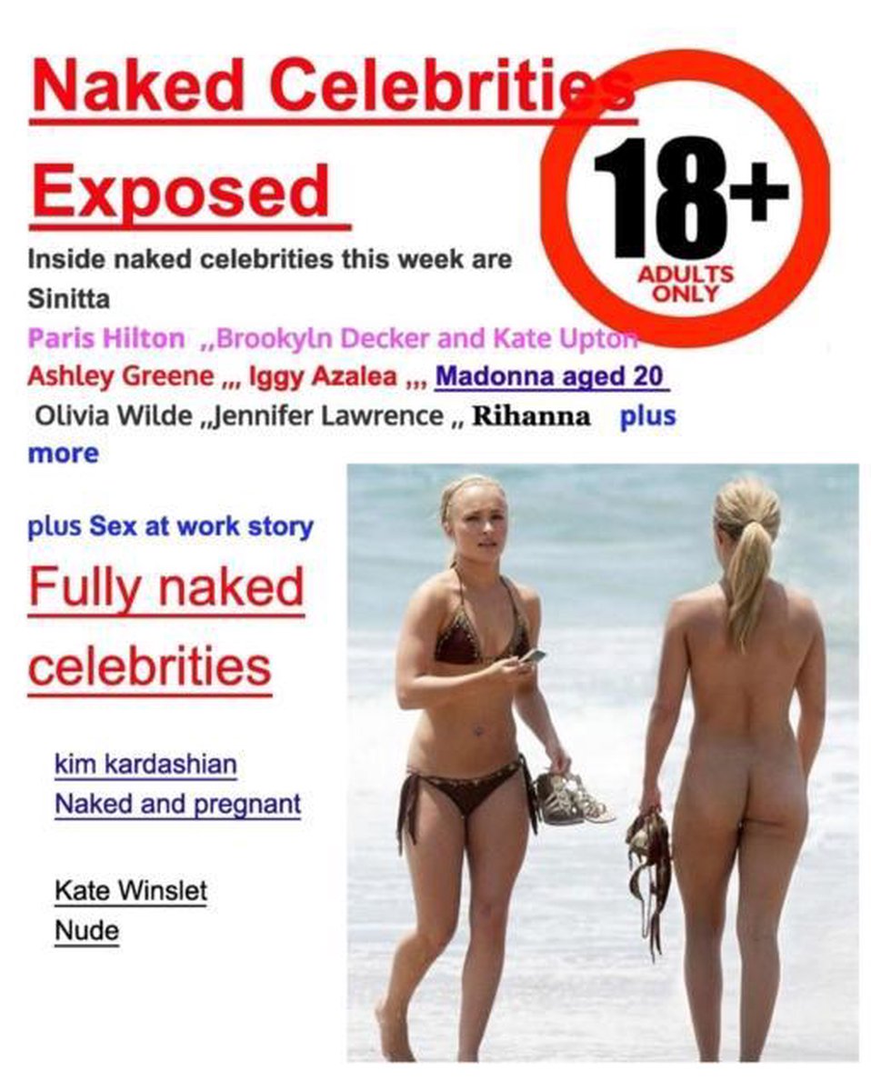 Naked Celebrities Exposed Paparazzi