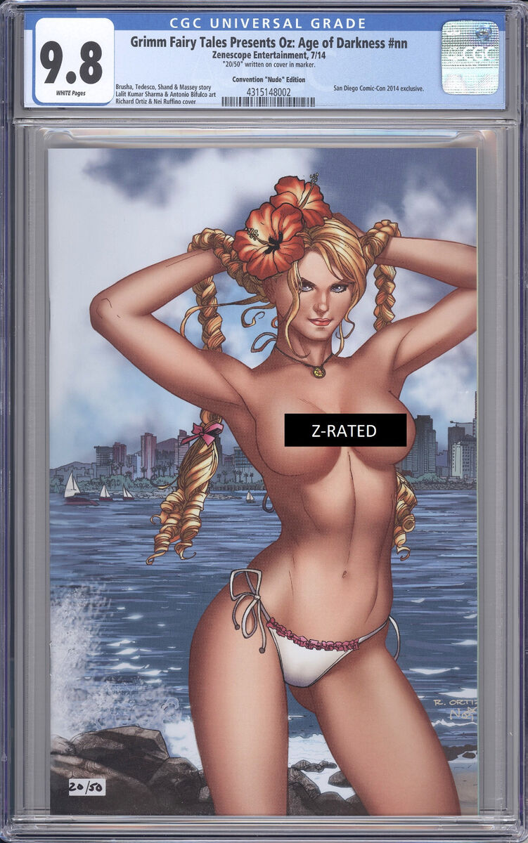 ZENESCOPE GRIMM FAIRY TALES OZ AGE DARKNESS CGC 9.8 LTD 50 GFT ONLY BLUE LABEL!!