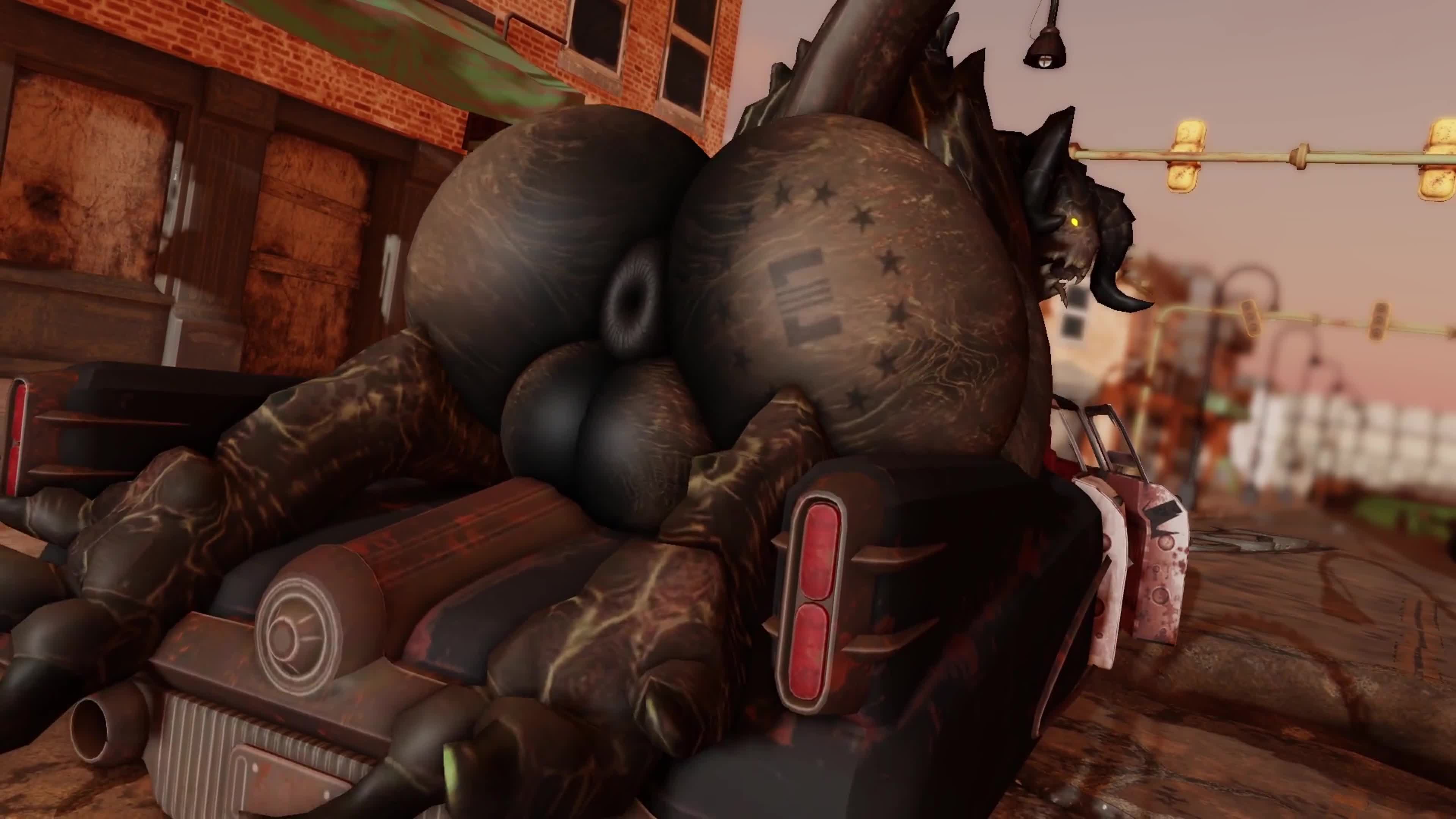Bethesda Softworks Deathclaw Anal Sex 16:9