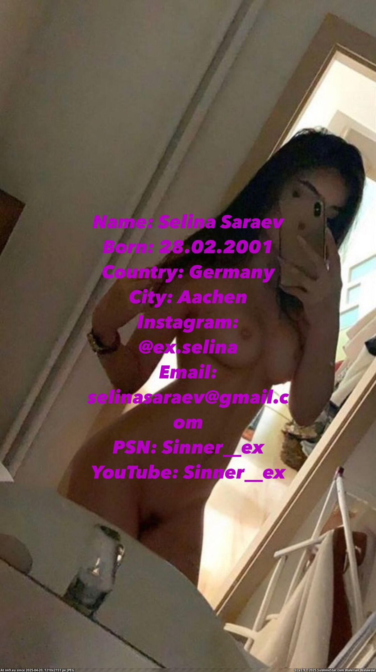 Pic. Teen Nude Slut Whore Selfie Exposed Share German Slave Instagram Leak 195874B