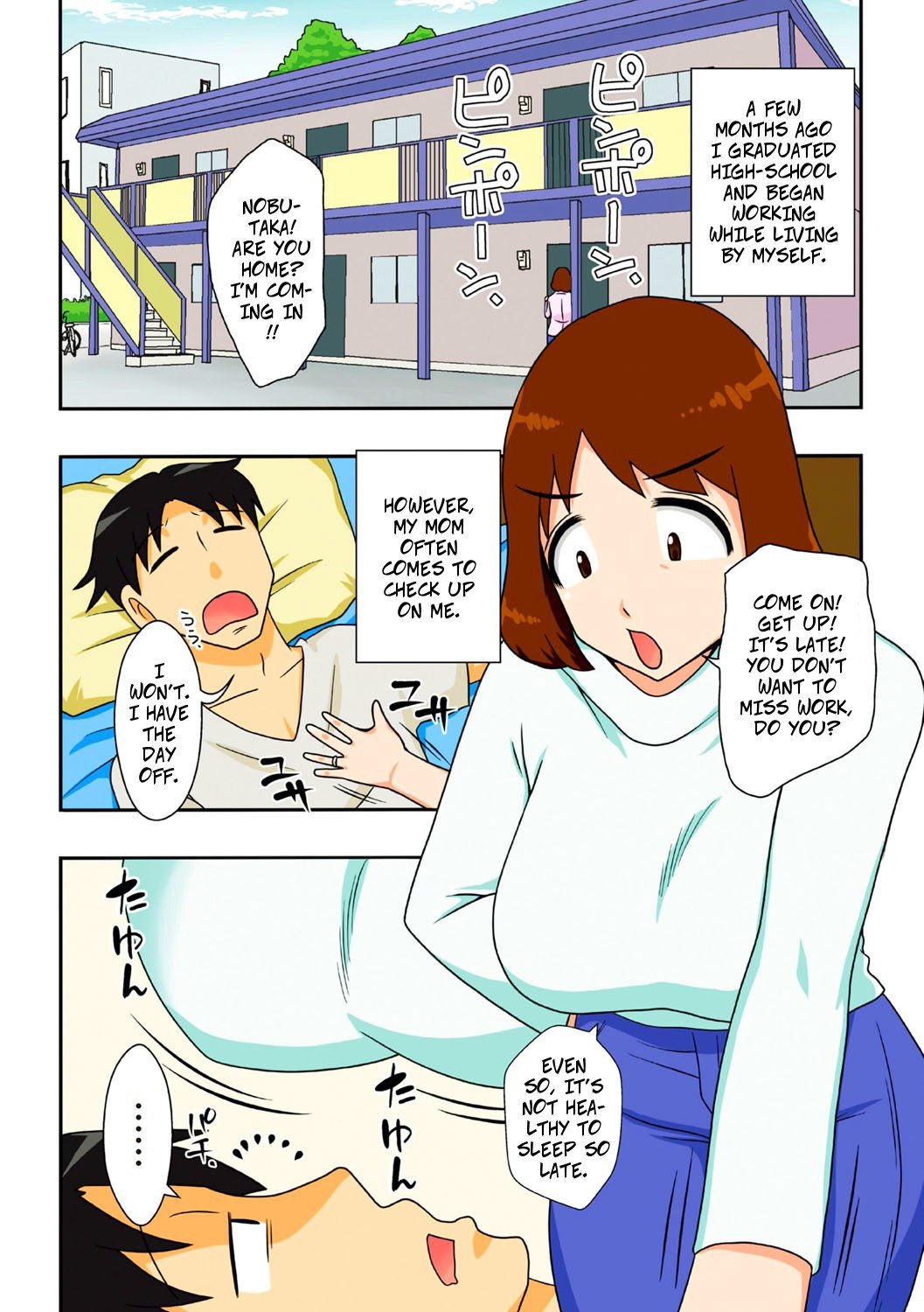 Thats Why 1: I Begged Mom To Fuck Me Toiu wake de Kaa-san-tachi to Yattemita Decensored comic porn