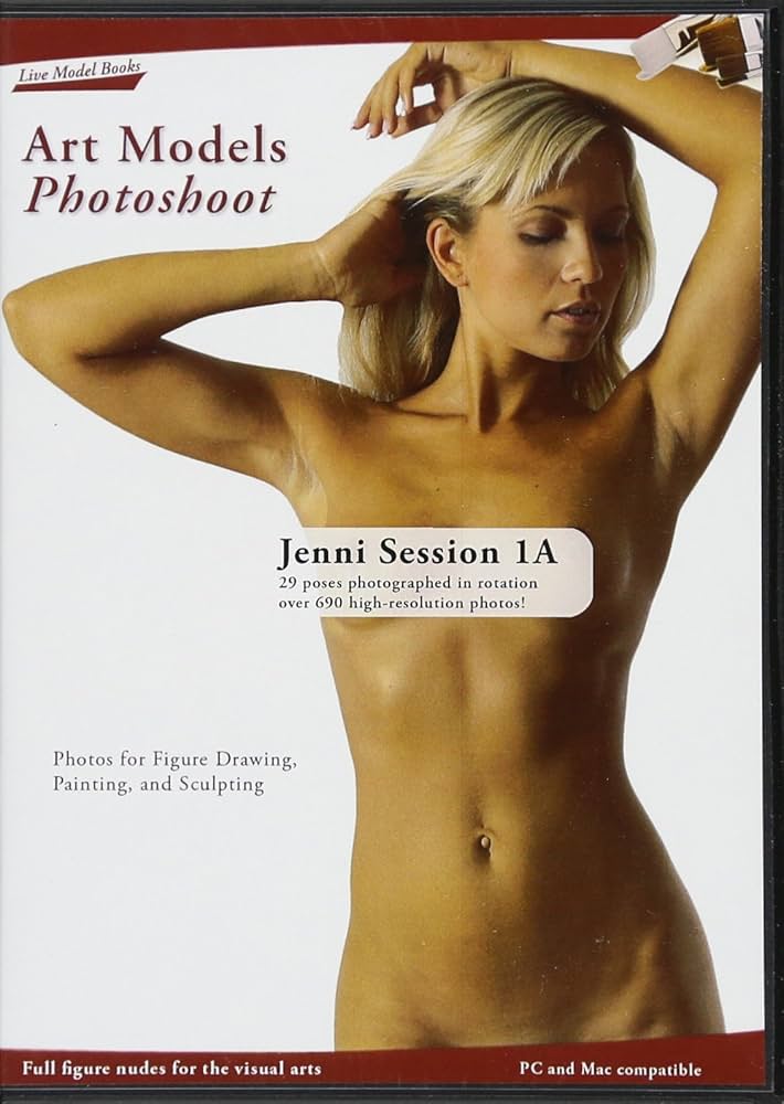 Art Models Photoshoot Jenni 1A Session: Henni Session 1A Full Figure Nudes for the Visual Arts : Johnson BS Douglas: Amazon.sg: Books