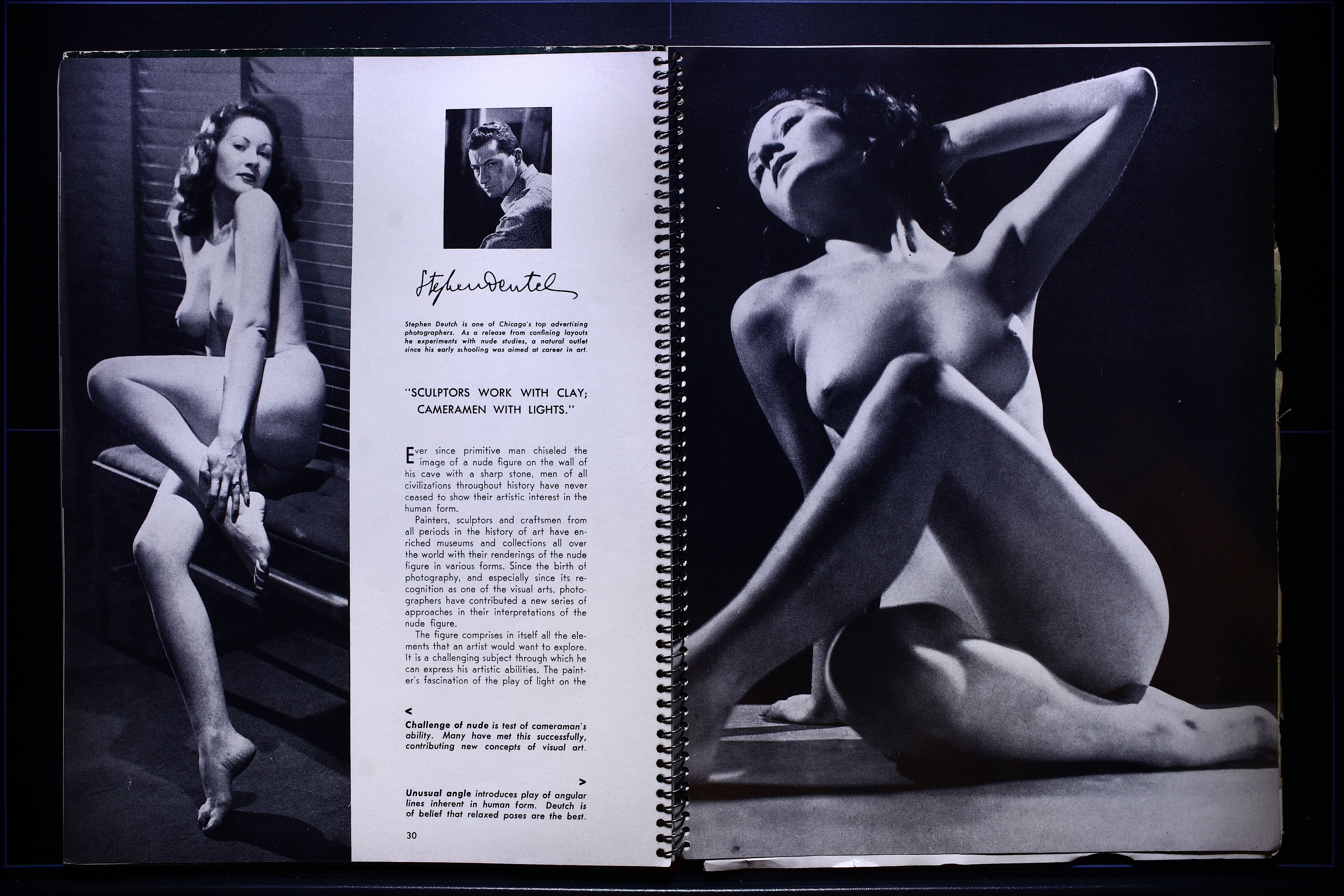 FIGURE NUDE PHOTOGRAPHY ANNUAL VOL. 7 1958 ART PHOTOGRAPHY MAGAZINE 32 : COLLECTORS CORNER 93101 : Free Download Borrow and Streaming : Internet Archive