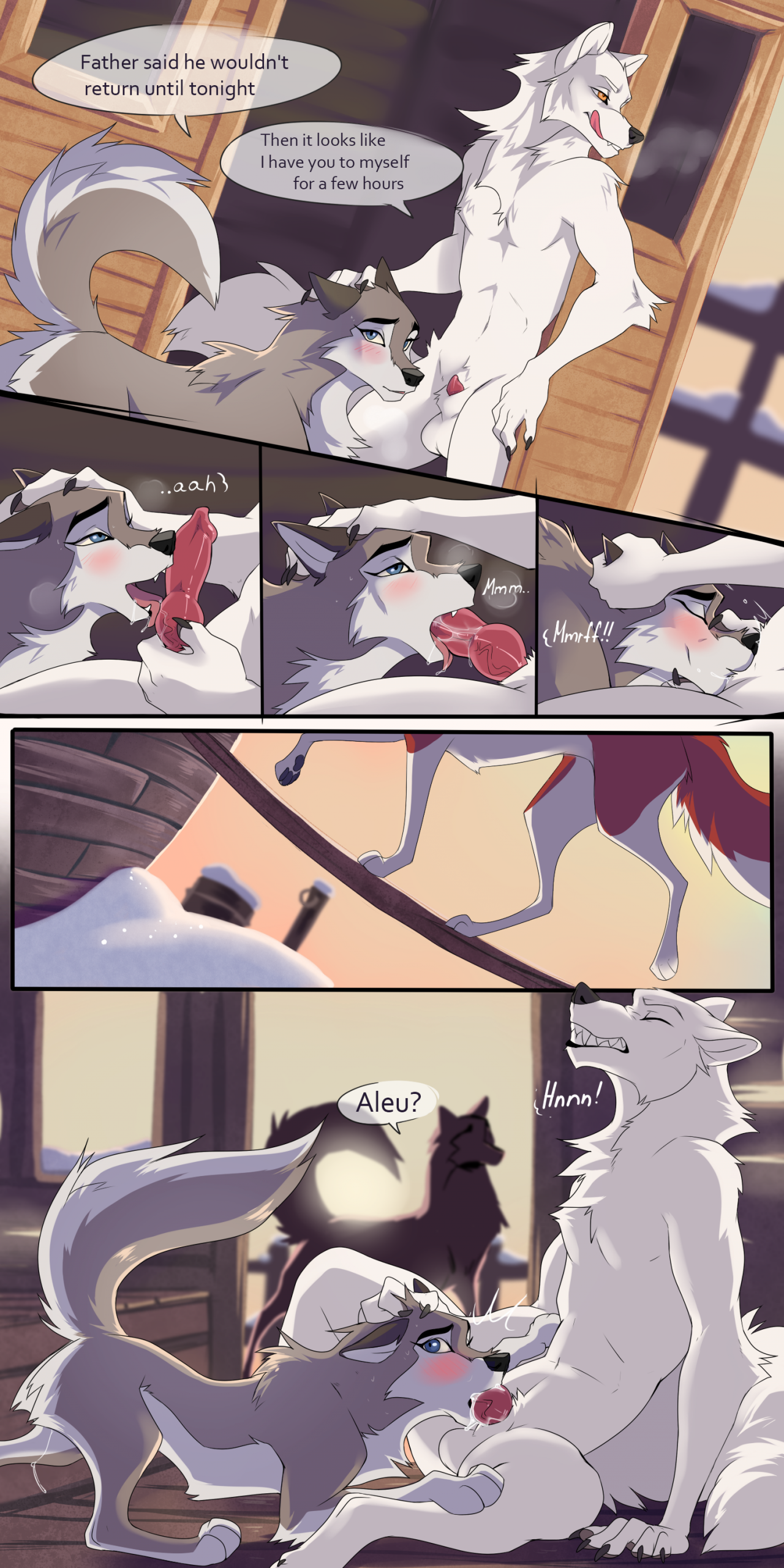 Furry Porn comic: Part of The Family