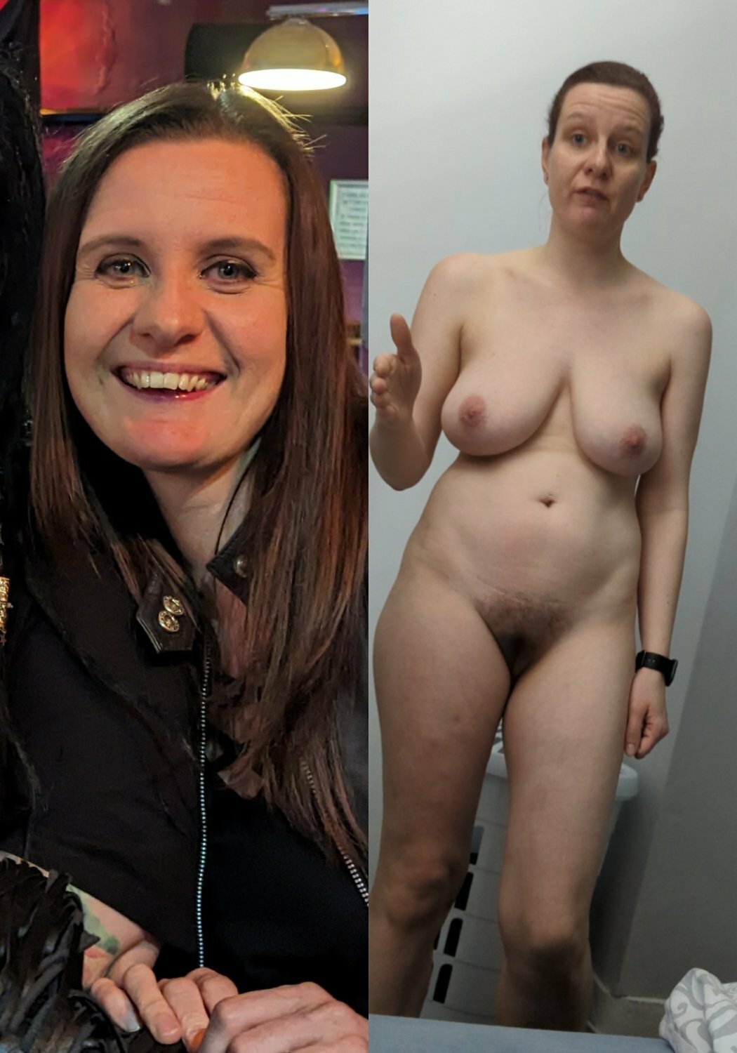 Unaware mom and wife Jessica exposed