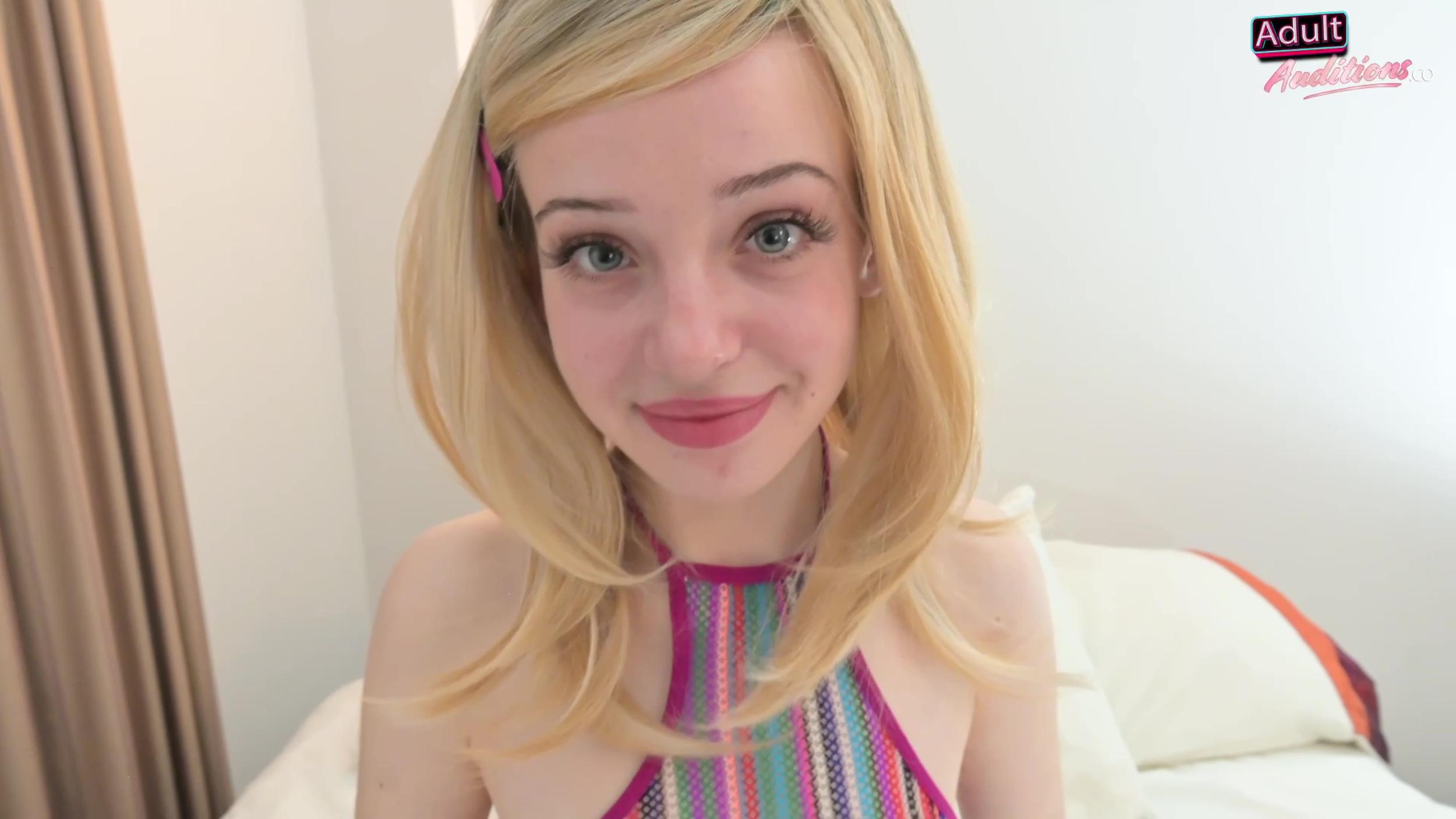 Adult Auditions Recruiting Pretty Porn Stars on X: UK teen model Belle is now working on her hard sex BG pornstar audition this week!