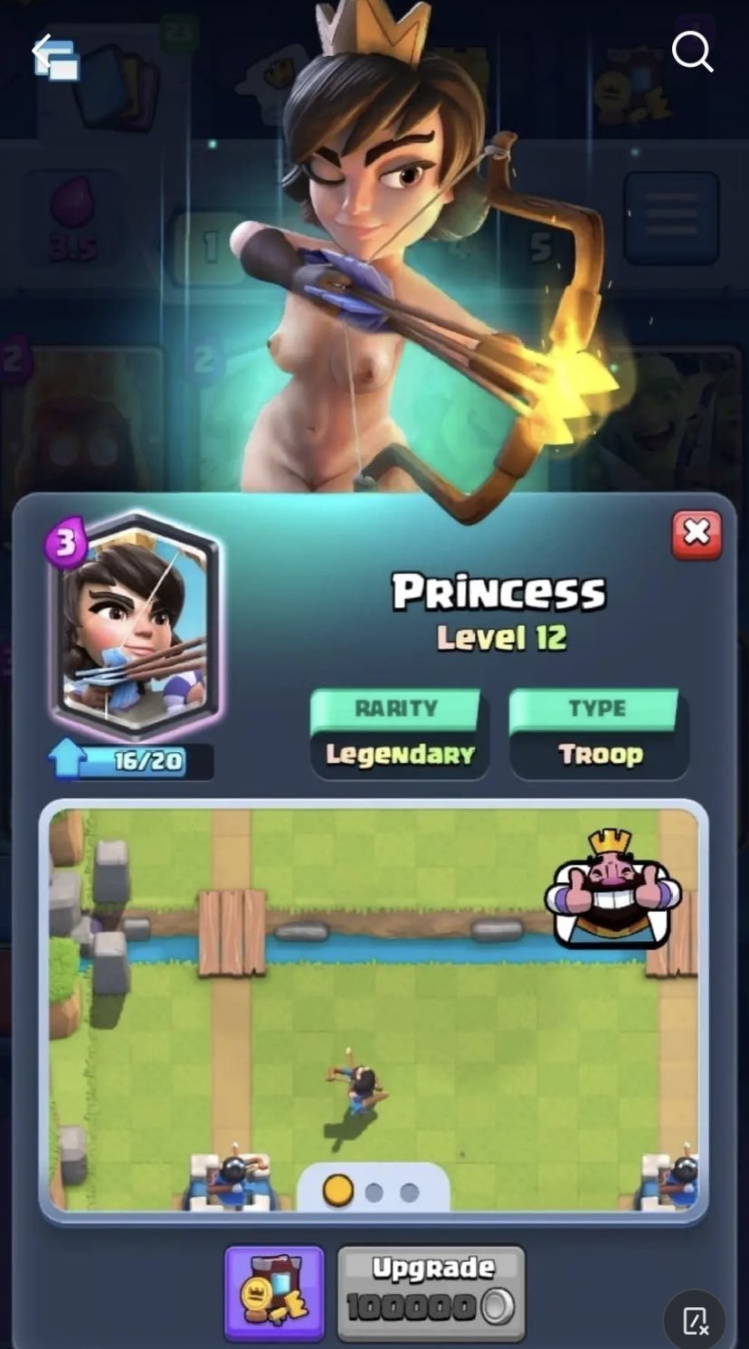 Clash Royal Nude Leak