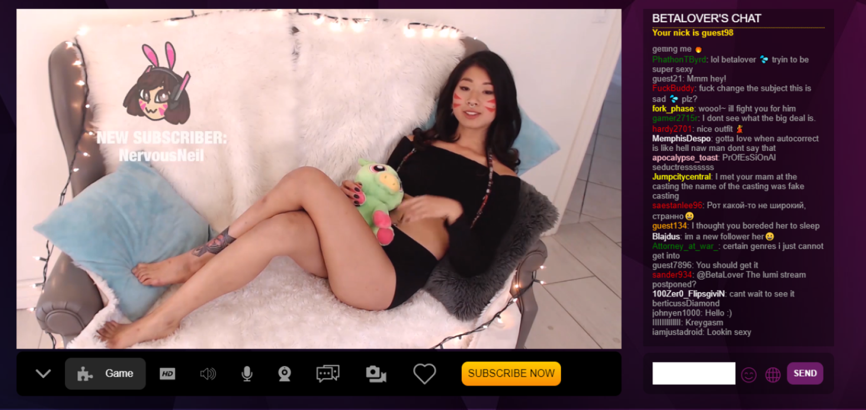 Nude Gamer Is Twitch But Horny on Purpose