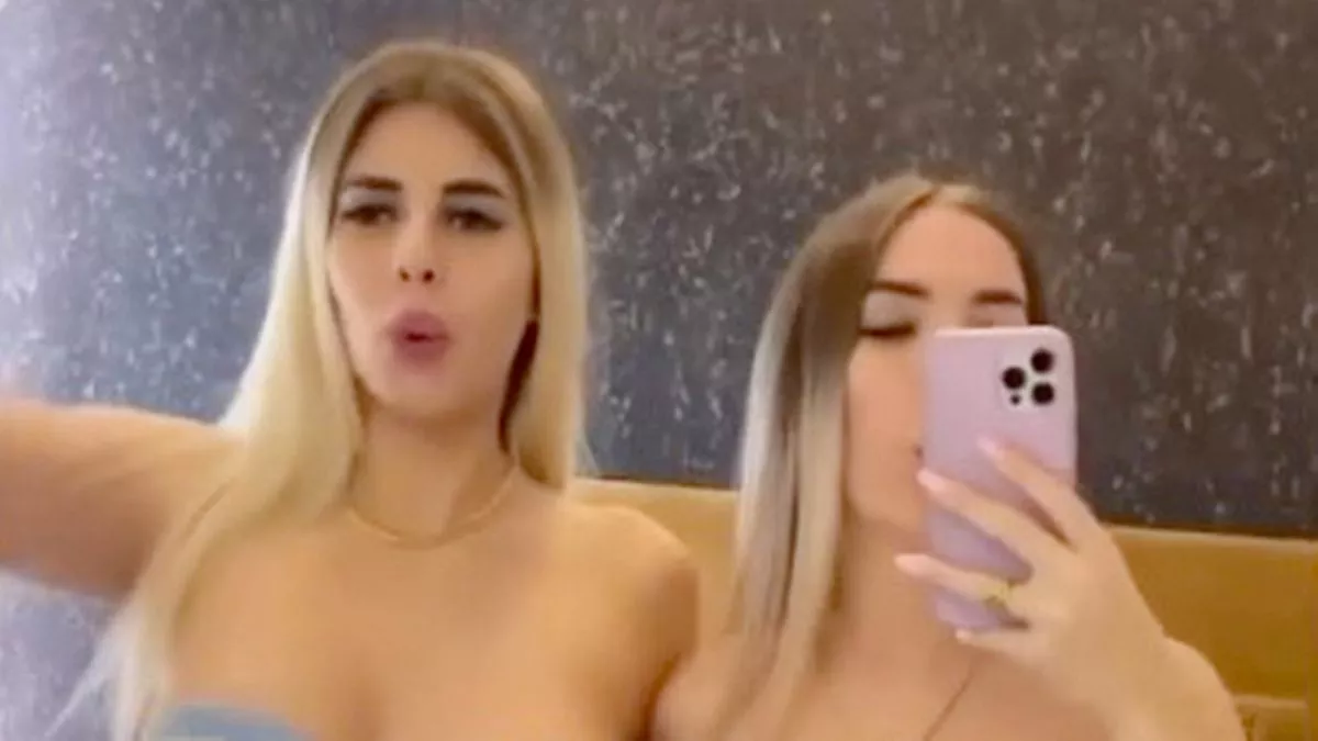 Meet the topless Argentina fans who whipped boobs out for Lionel Messis World Cup win