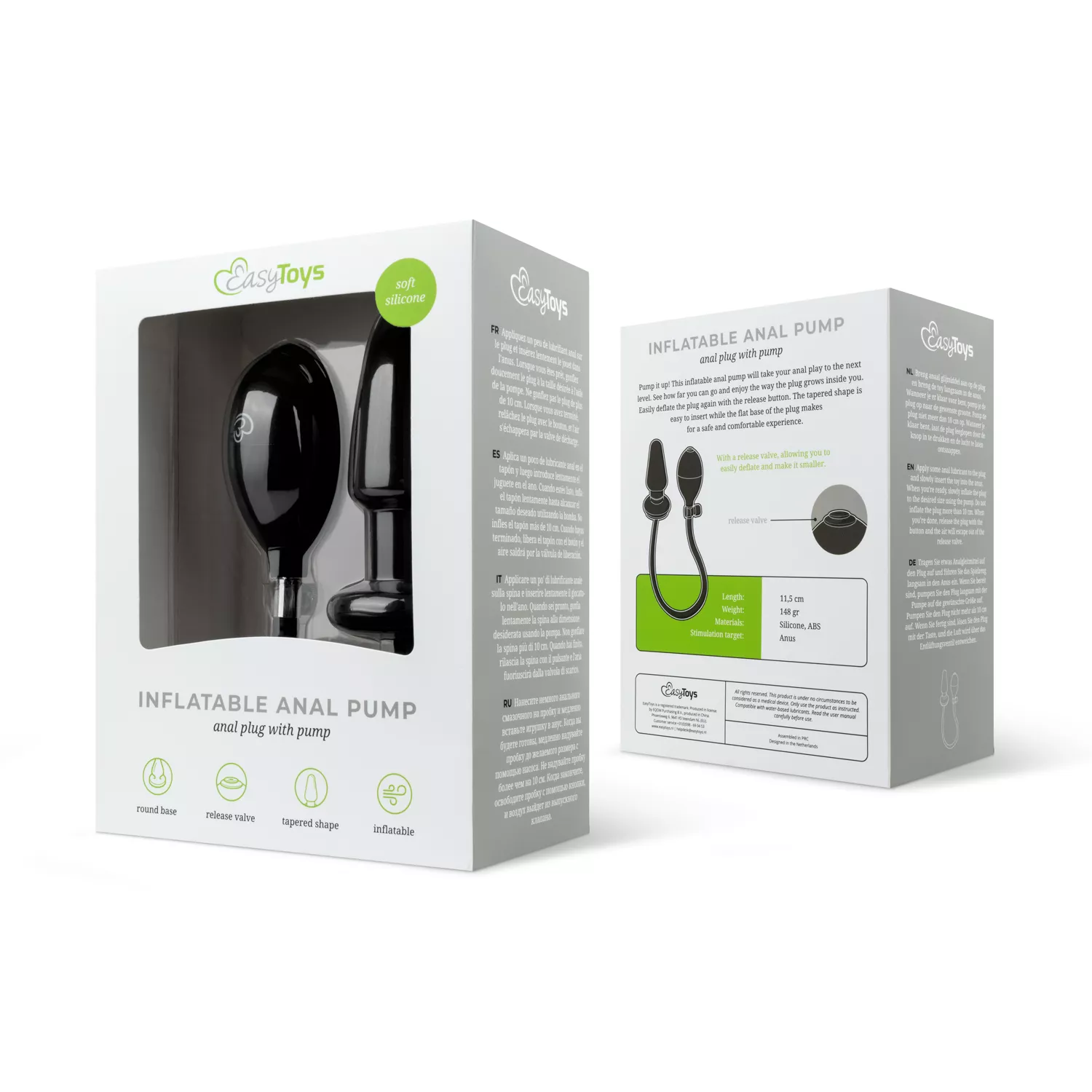 Opblaasbare Anaal Plug