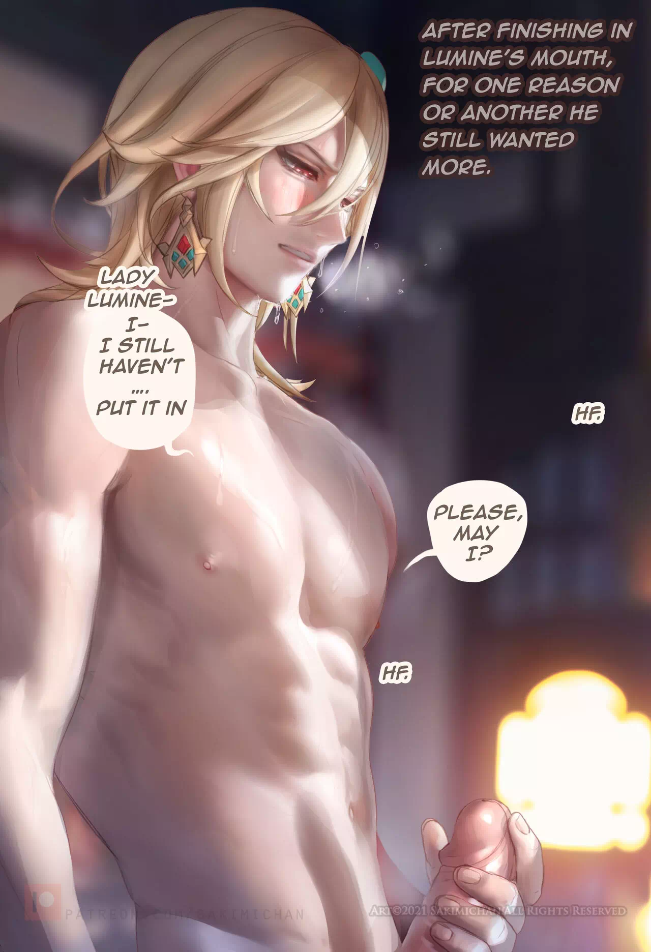 Yaoi porn arts Genshin Impact