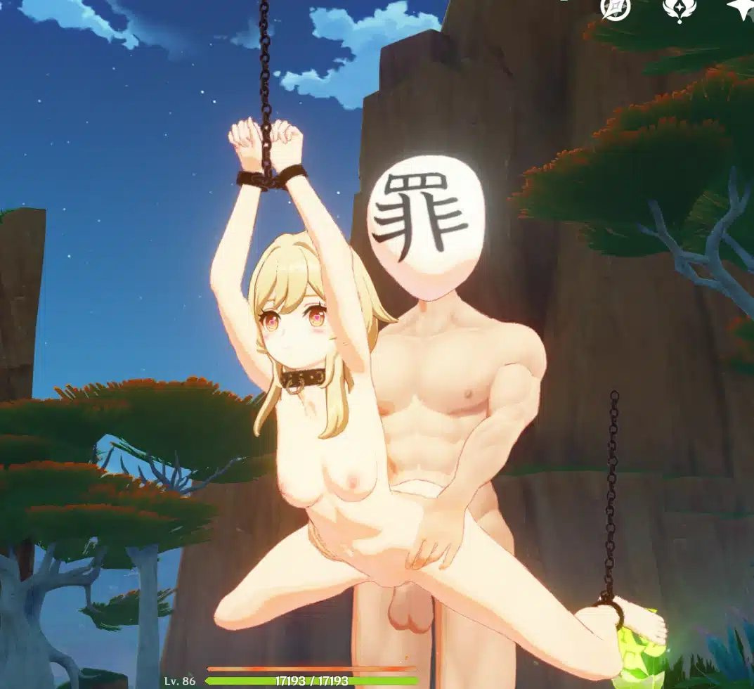 Genshin Impact Lumine SEX Mod NSFW