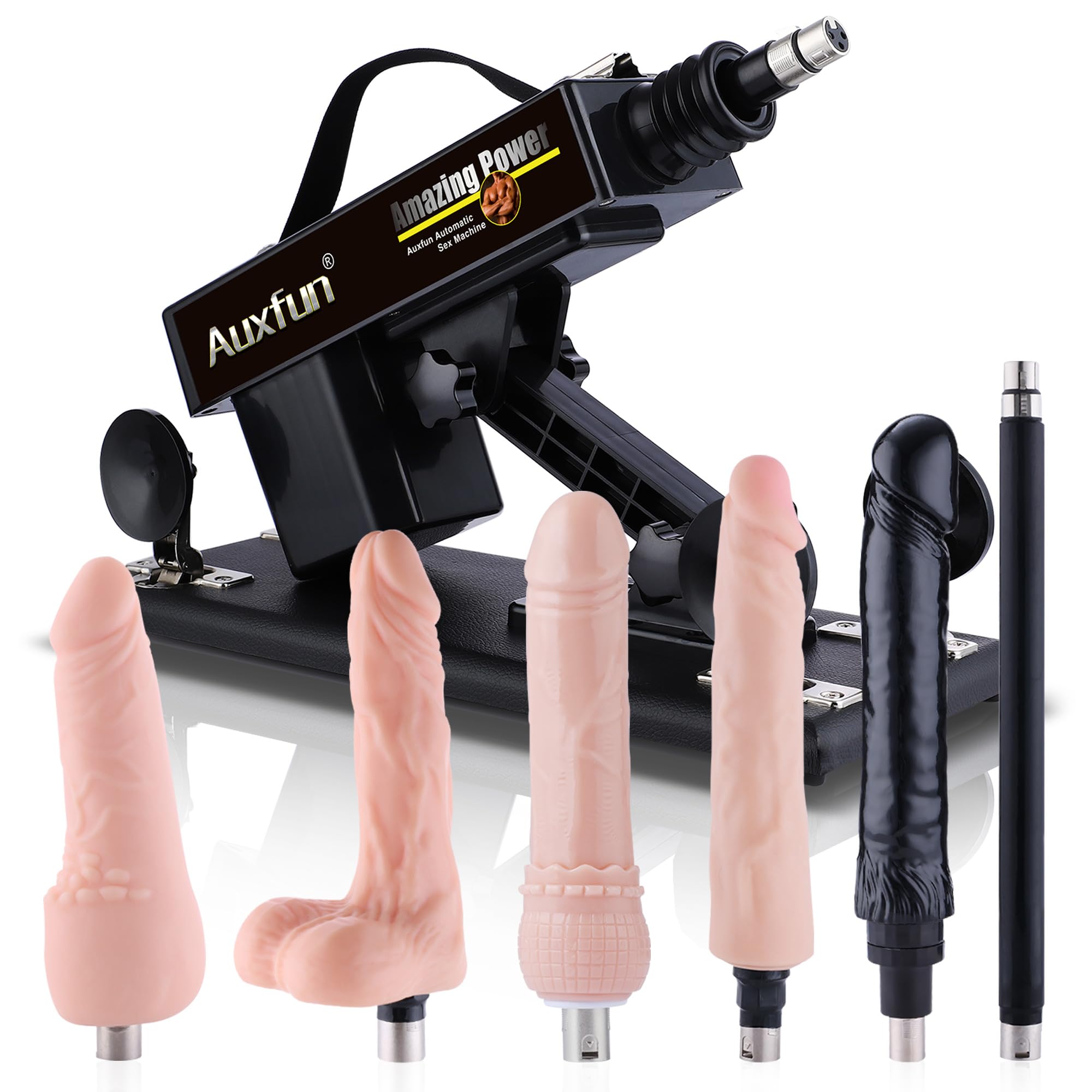 Automatic Sex Machine for Men and Women Thrusting Dildo Machine for Male and Female Adult Toys Adjustable Love Machine with Big Black Dildos 3XLR Accesseries : Amazon.co.uk: Health Personal Care