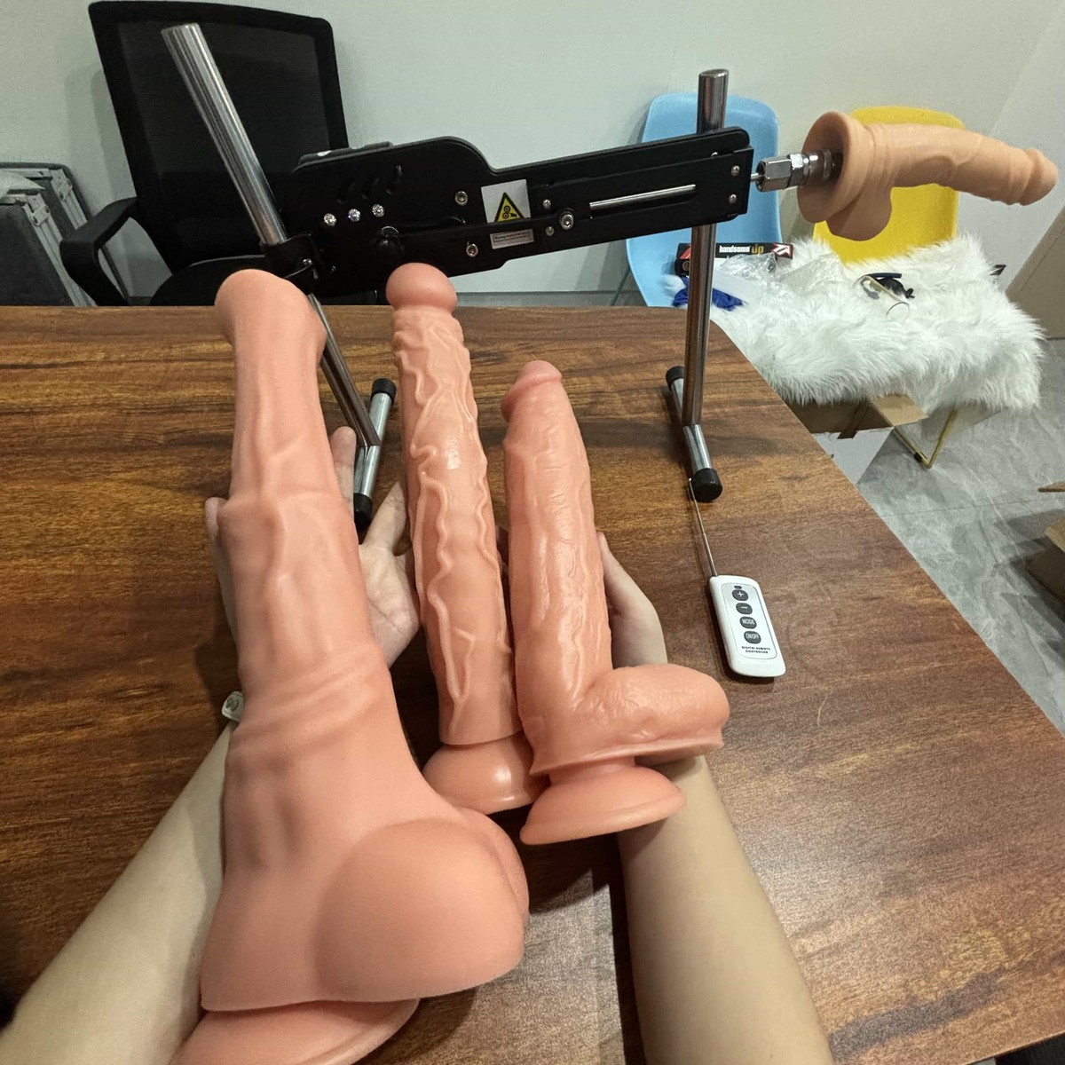 Sex Fucking Machine Huge Large Big Dildo Thrusting Sex Toy Bundle for Men Unisex