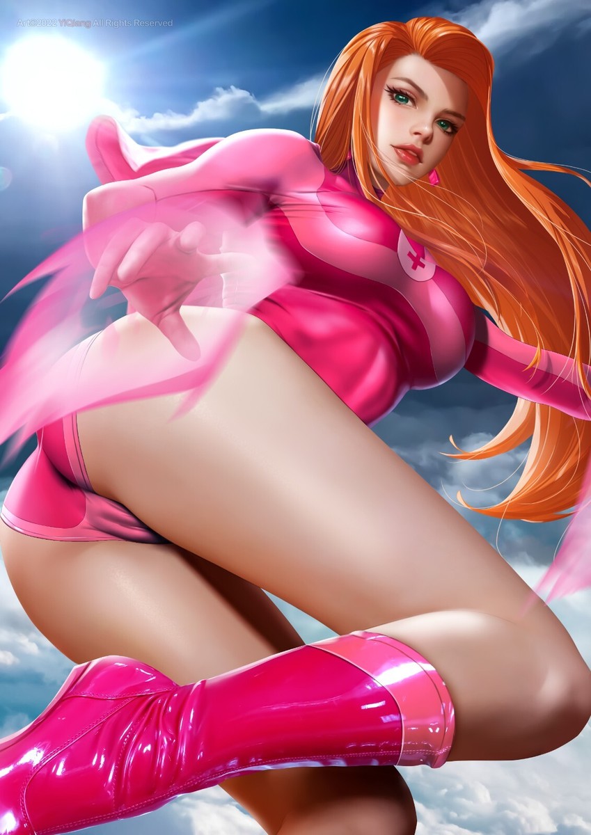 Atom Eve Invincible Anime Sexy Girl HD Print Canvas Manga Poster SFW Unframed