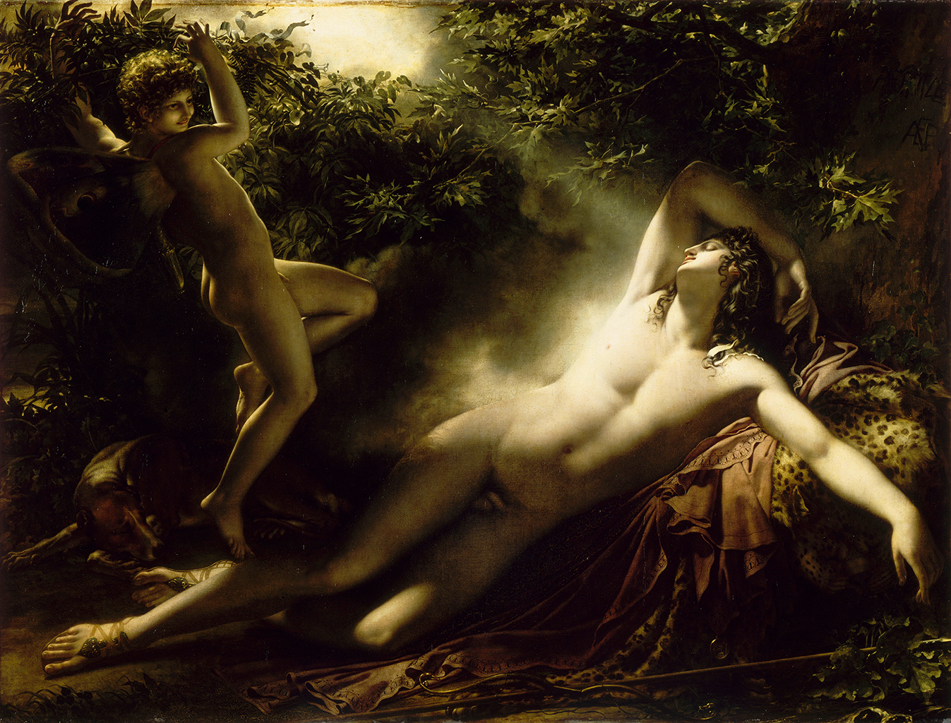 Girodet Sleeping Bacchus