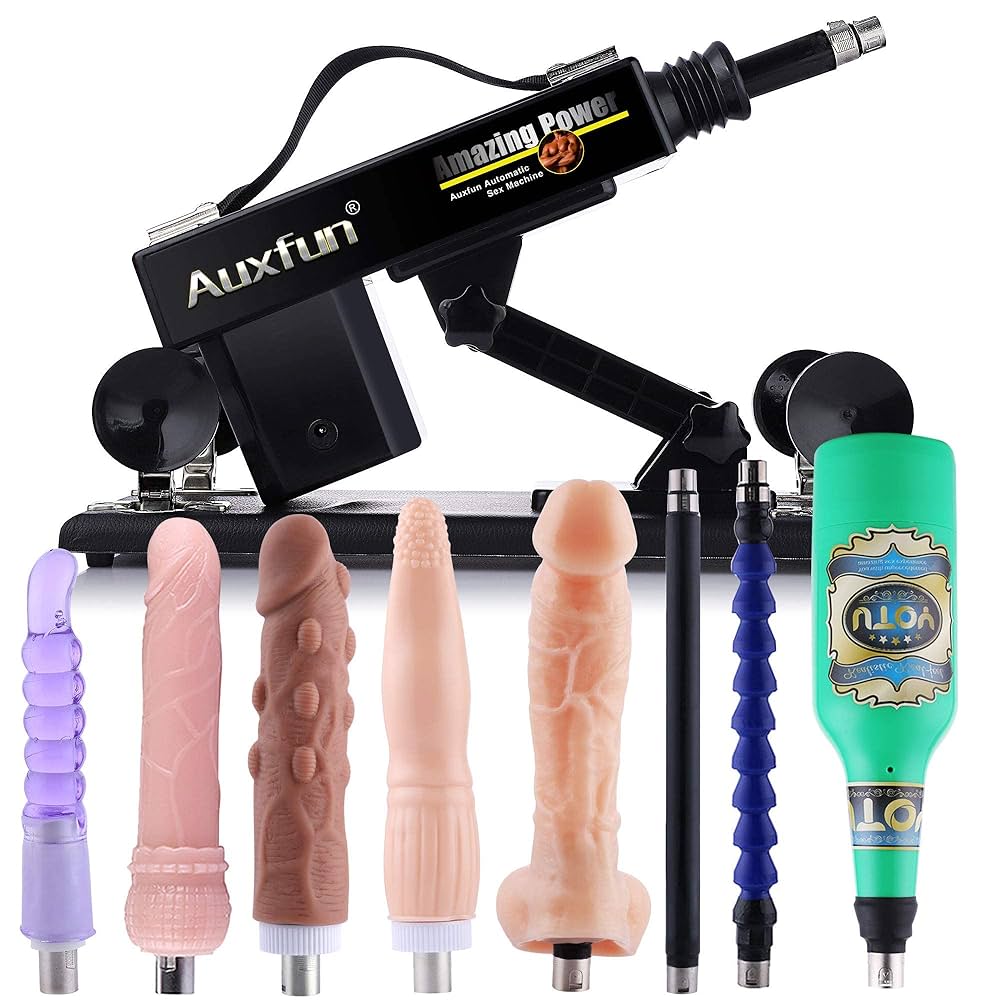 Sex Machine with Dildos and Masturbator Machine with 3XLR Plug Love Machine with 8 Attachments Anal Dildo Sex Toy for Women and Men : Amazon.nl: Health Personal Care