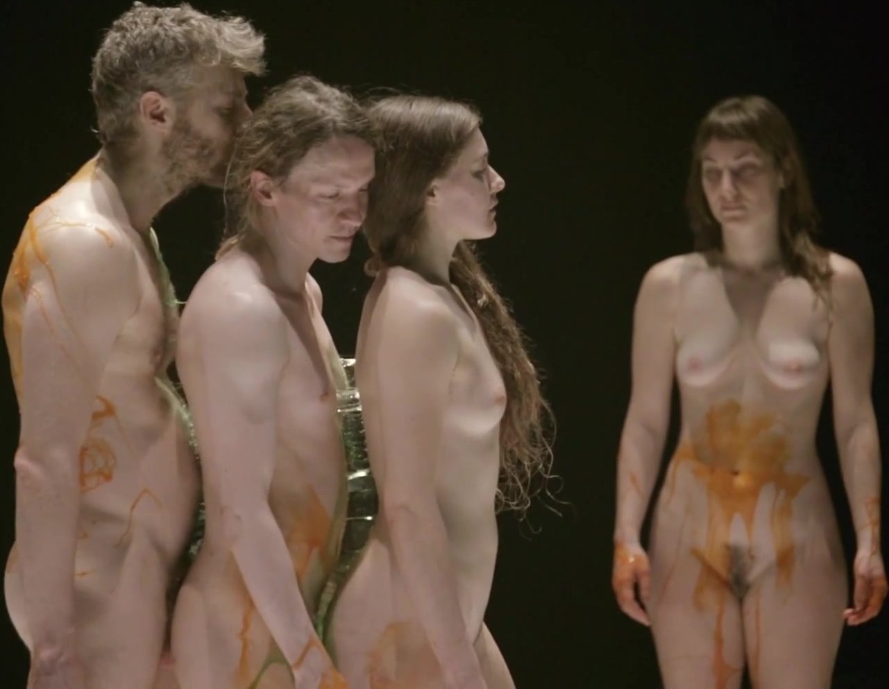 Naked male theatre: nude on stage