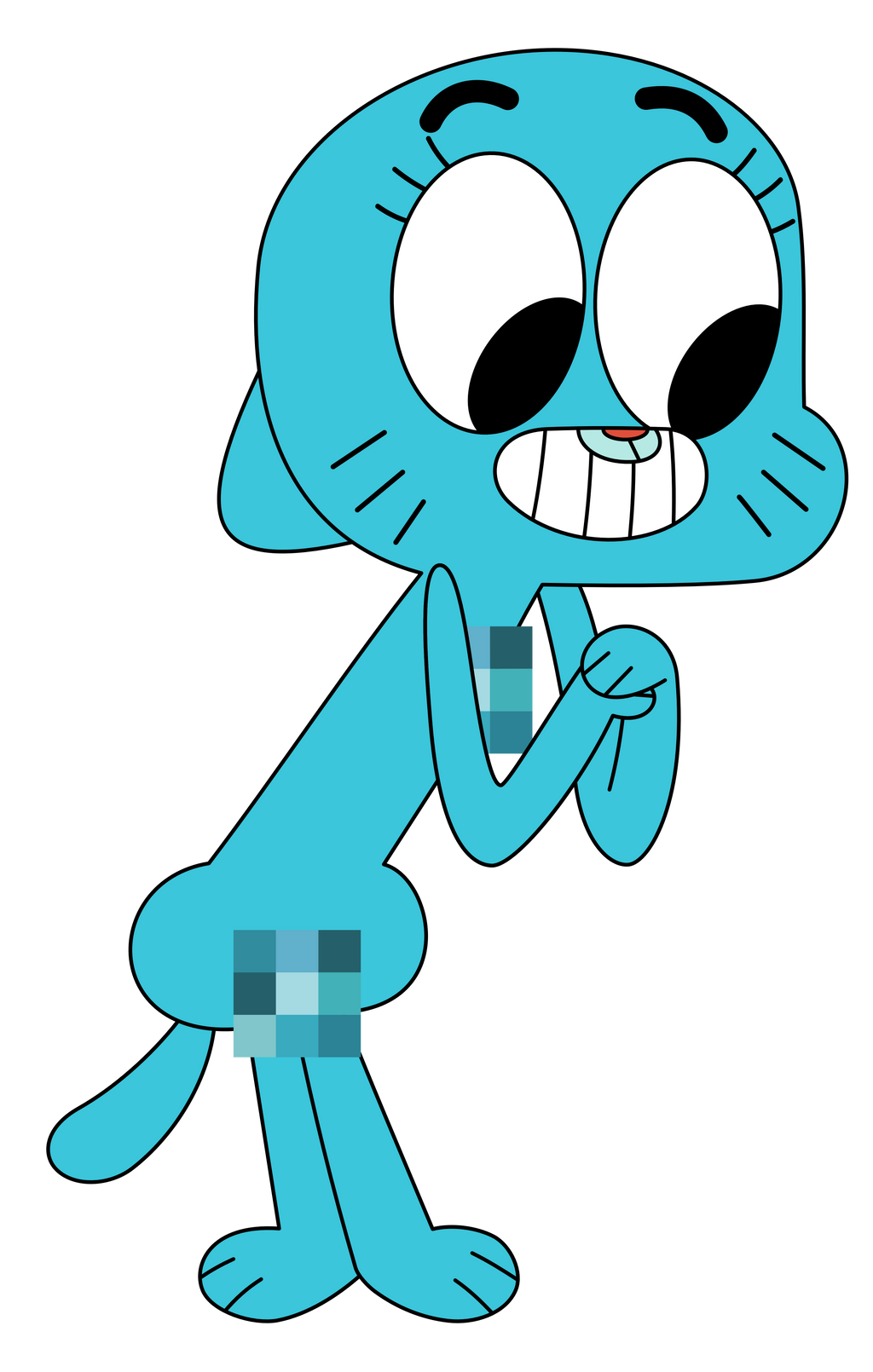 The least disturbing naked Nicole Watterson image by kol98 on DeviantArt