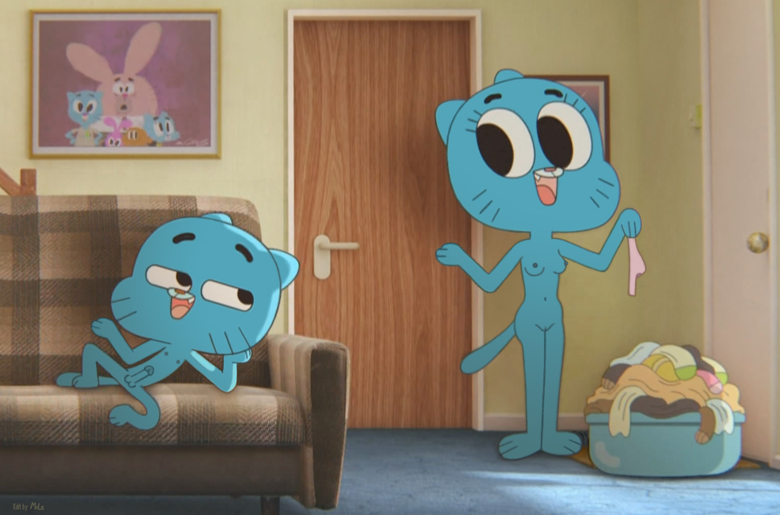 Post 1454910: GumballWatterson Mole NicoleWatterson TheAmazingWorldofGumball