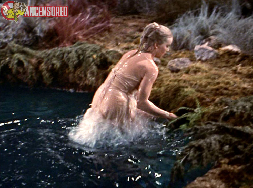 Naked Anne Francis in Forbidden Planet ANCENSORED