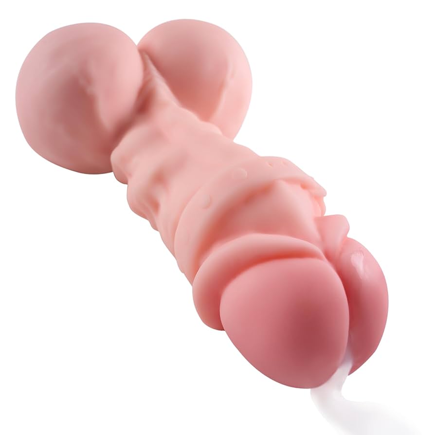 : Eterfore 2 in 1 Realistic Dildo Male Sex Toy Sex Doll with Penetrable Pee-Hole and Anus Lifelike Dildo Shape Pocket Pussy with Balls for Gay Sex Male Masturbator for Men Gay :