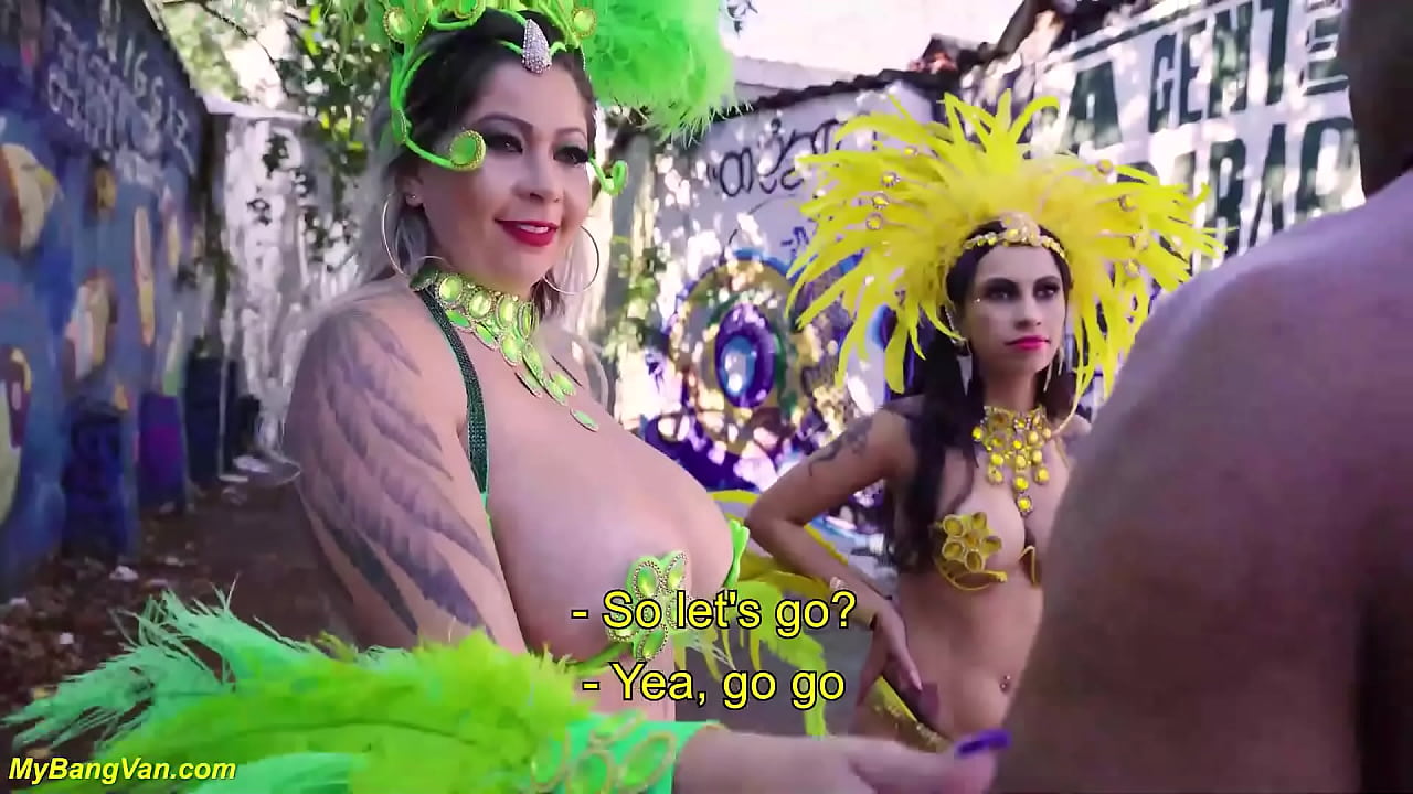 real bang van samba dancer carnaval anal orgy