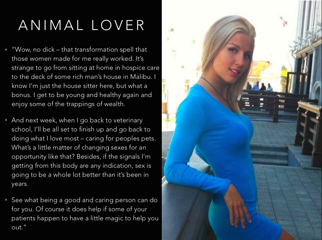Carlys Captions : Animal Lover