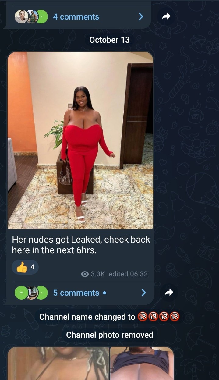 Editi Peter on X: For all your leaked sex tape nudes etc. Join this telegram channel