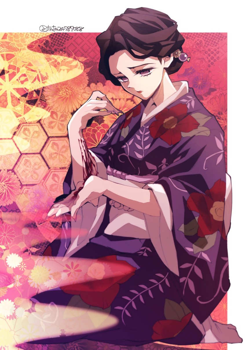 tamayo kimetsu no yaiba drawn by moritayuu