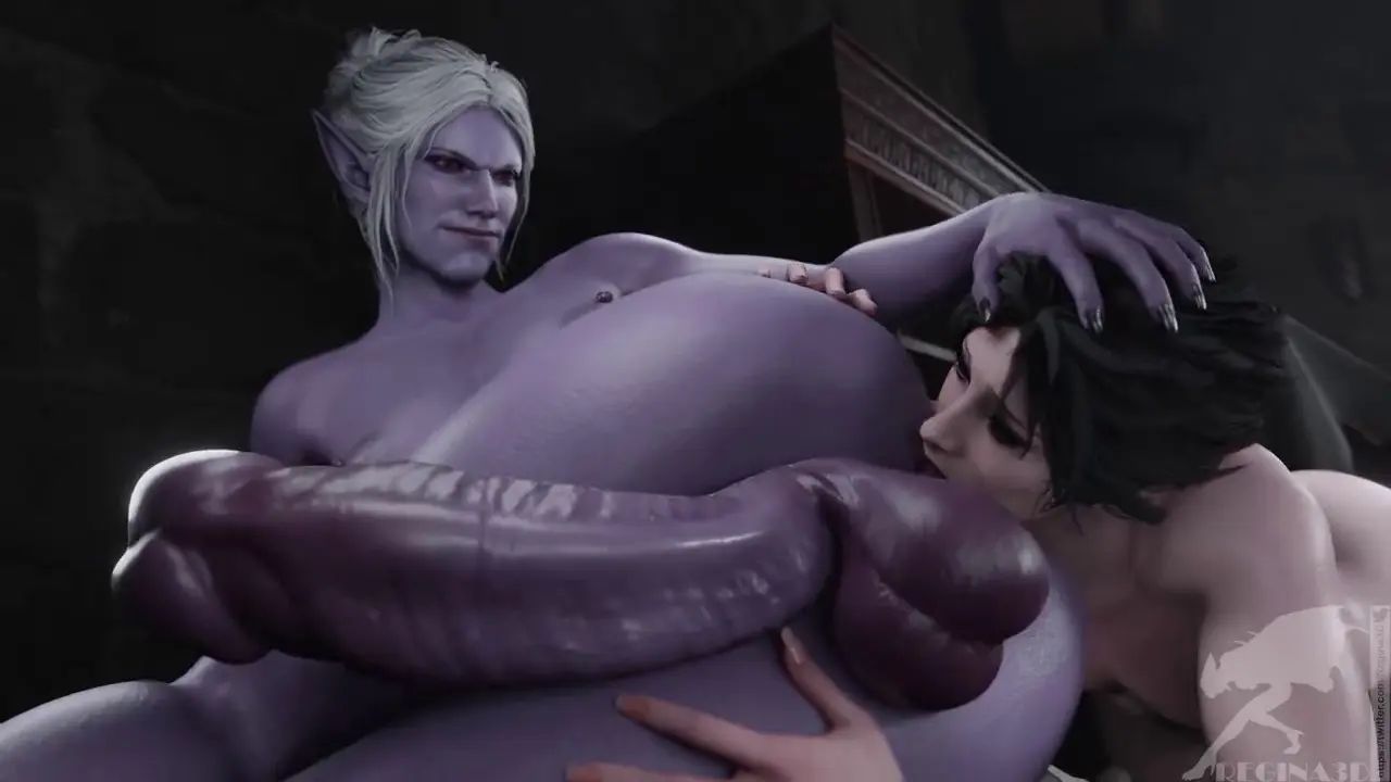 Eating Futa Mintharas ass