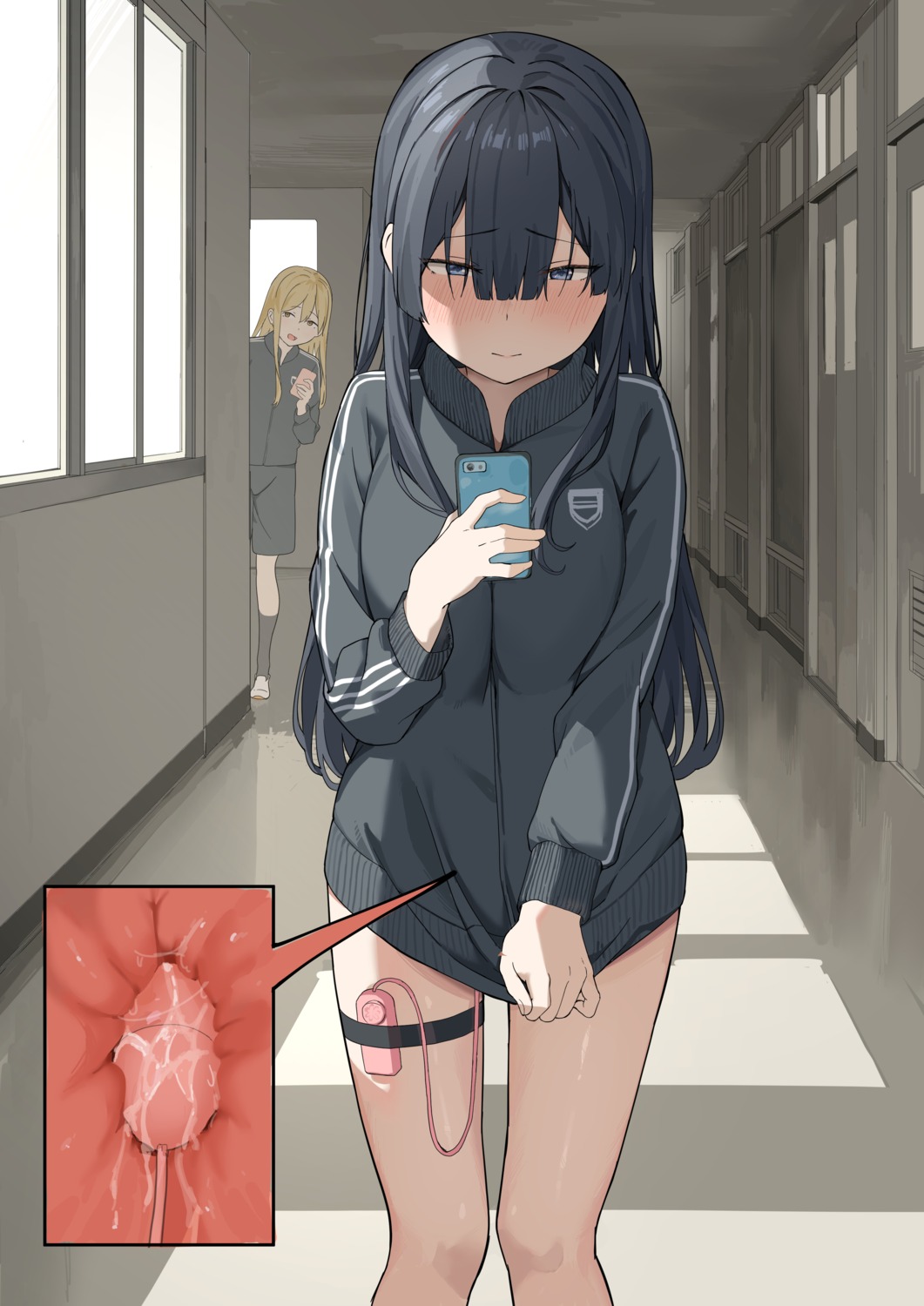 lemontyoisy r18 garter gym uniform pussy juice vibrator