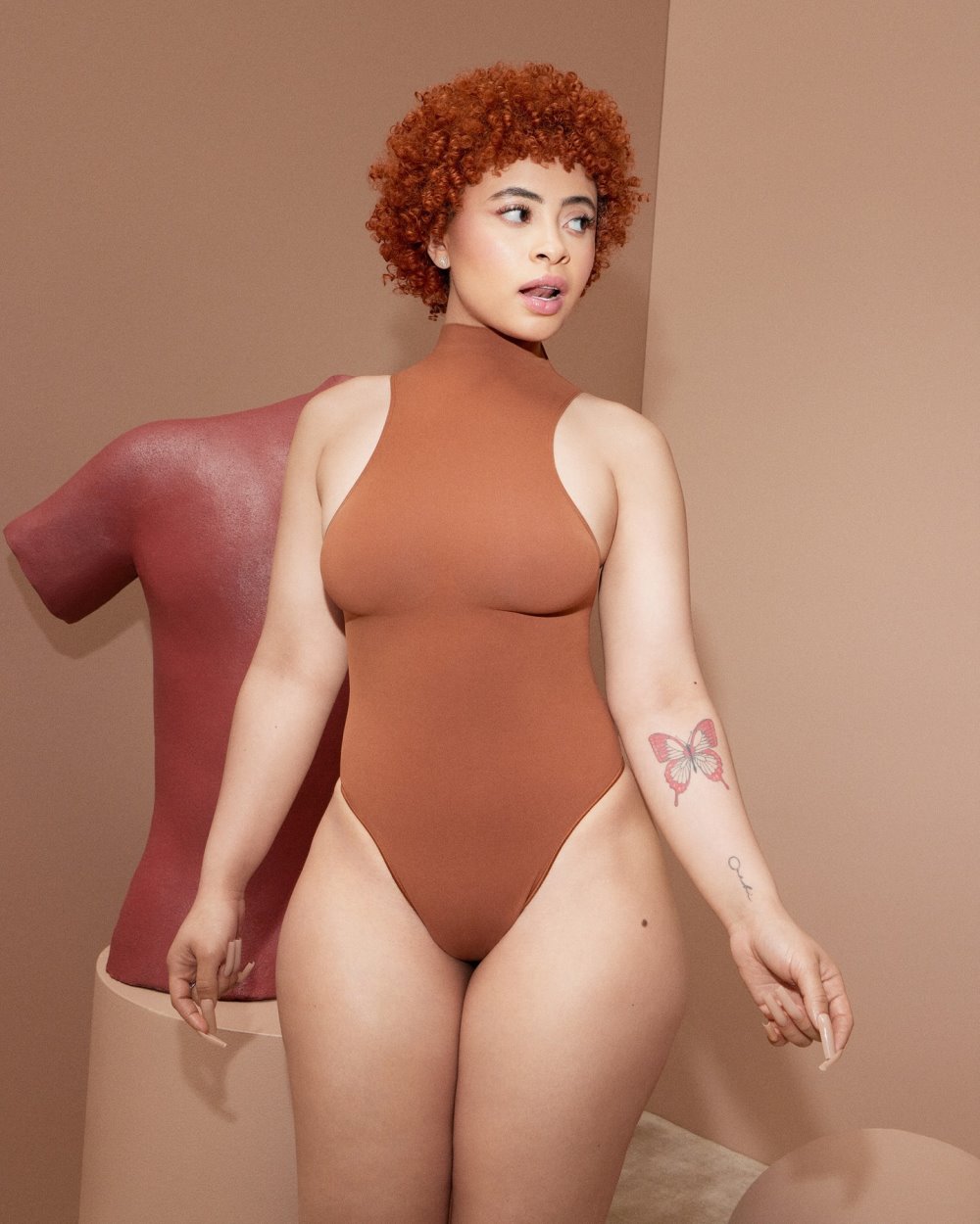 Ice Spice In Sexy Skin Tight Dress