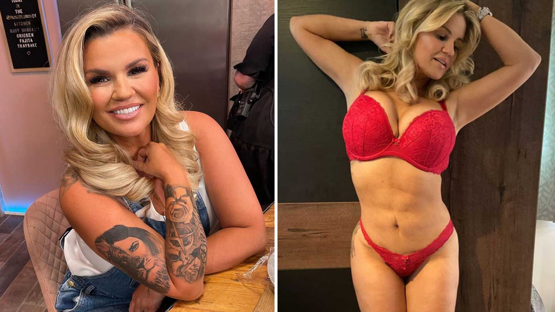 Kerry Katona is selling fully naked videos on OnlyFans for 35