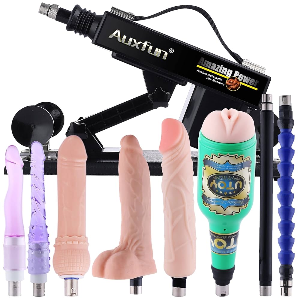 : Sex Machine Dildo Machine with Realistic DildoFuck Machine for Women with 3XLR ConnectorThrusting Sex Machine for ManAdult Toys Sex Toy with 8 Accessories : Health Household