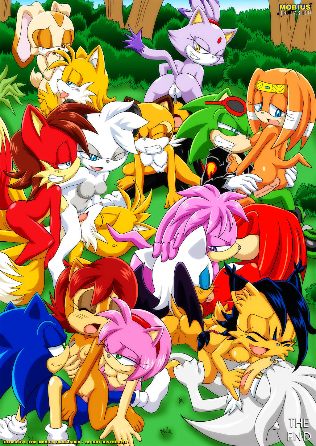 M.E.S.S.secrets of sonic the hedgehog furry orgy
