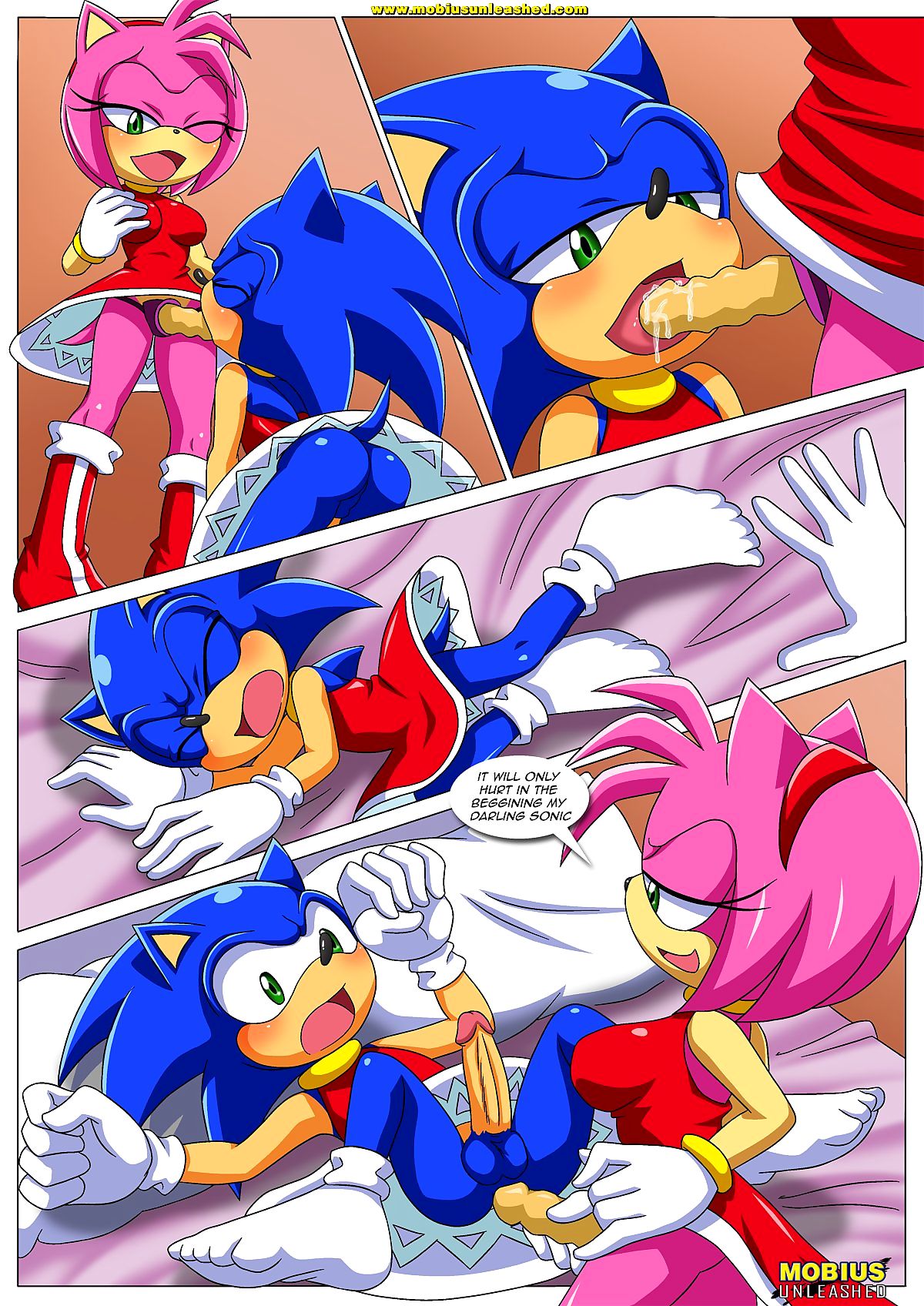 Sonic The Hedgehog- Switch It Up Sex Comix