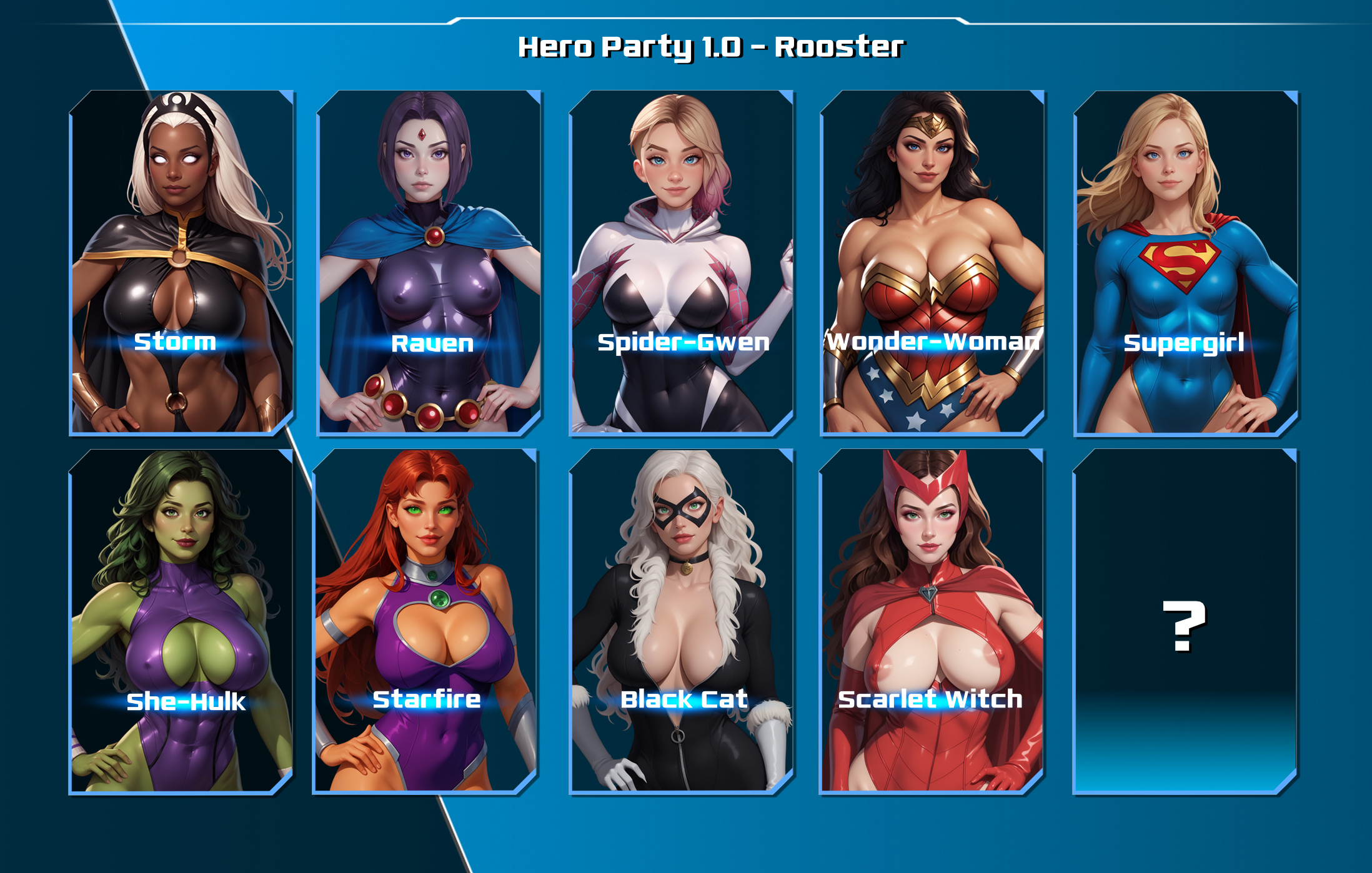 Hero Party Free Build v0.9 by Black Wizards