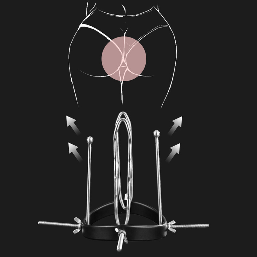 Anal Vaginal Dilator Extreme Extender Anus Speculum Mirror Ass Pussy Butt Plug