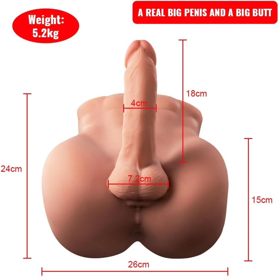 VincentFor EU Customers: 11.46lb Realistic Dildo Tight Anal Male Tor