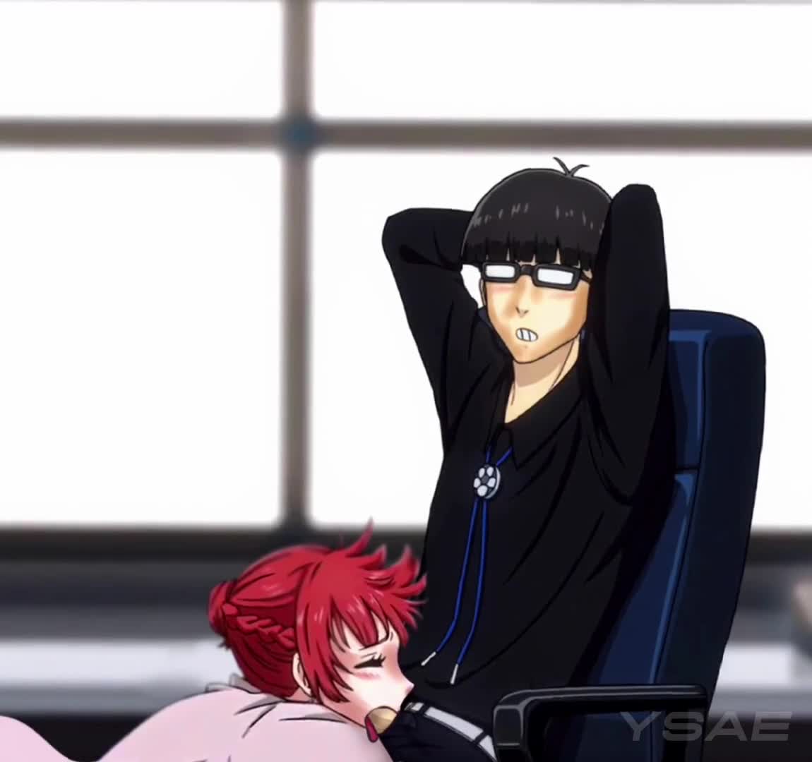 Blue Lock Anri Teieri Behind Animated