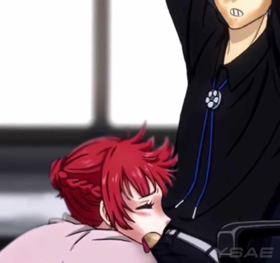 Blue Lock Anri Teieri Behind Animated