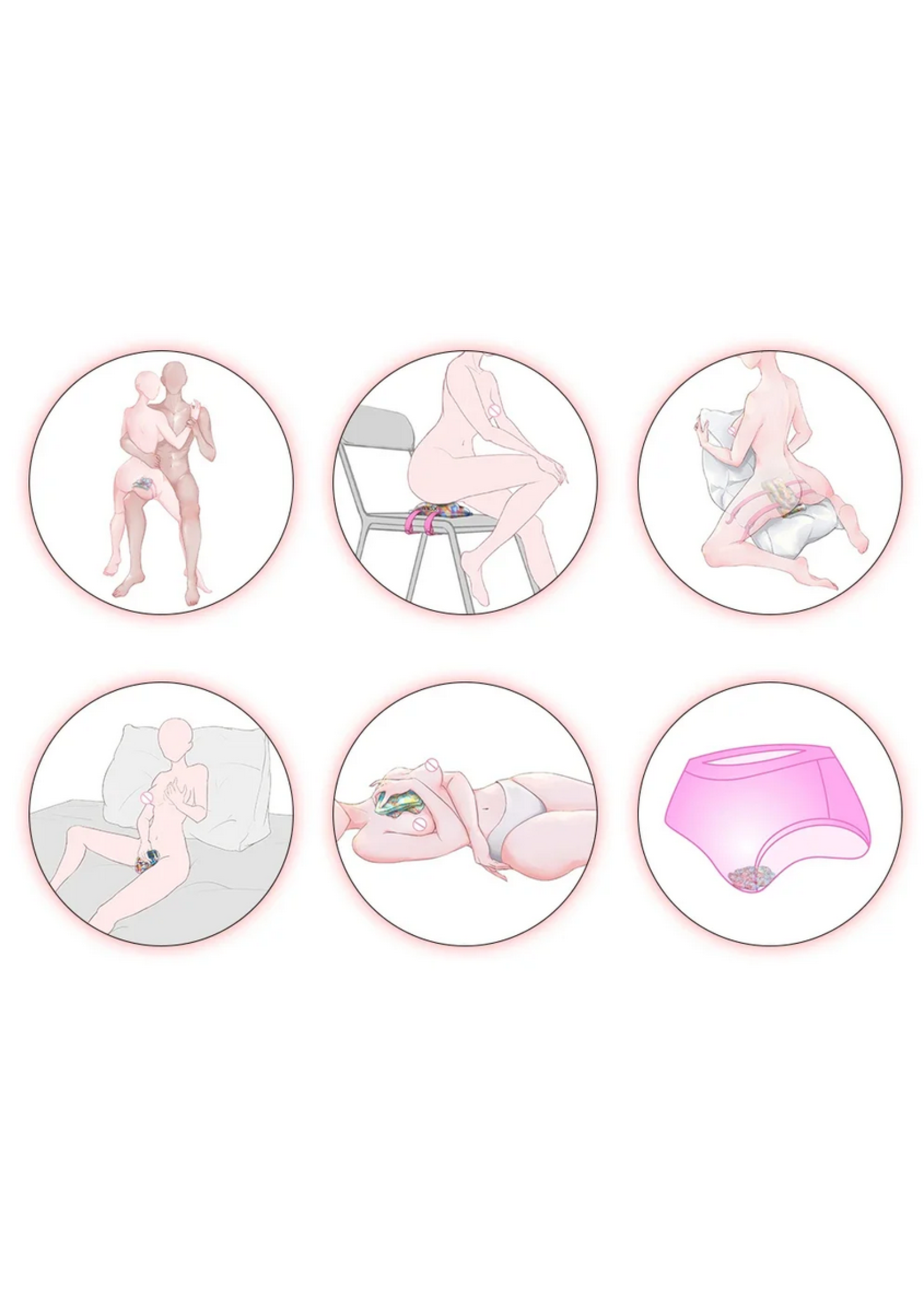 Creature Pussy Grinder Mat Harness with Cock Hole