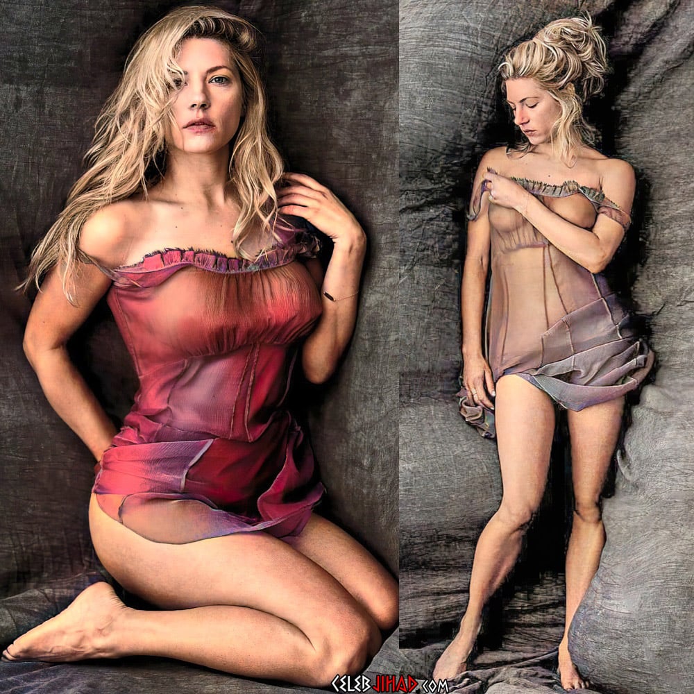 Katheryn Winnick Nude Photos Colorized